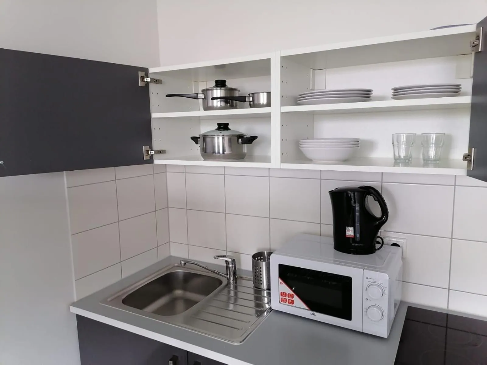Kitchen or kitchenette in Panorama Hostel