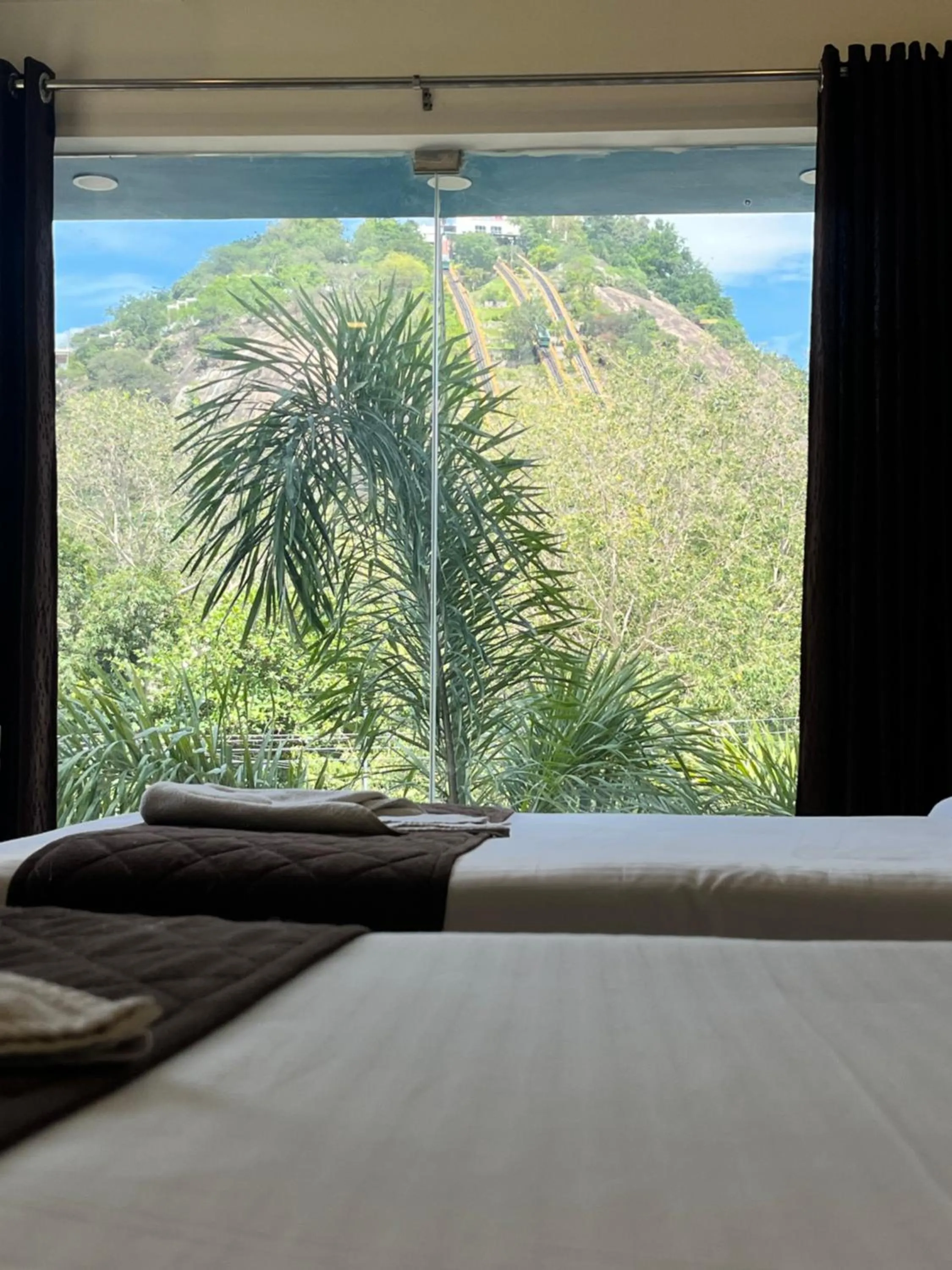 Mountain view, Bed in Velan Temple View