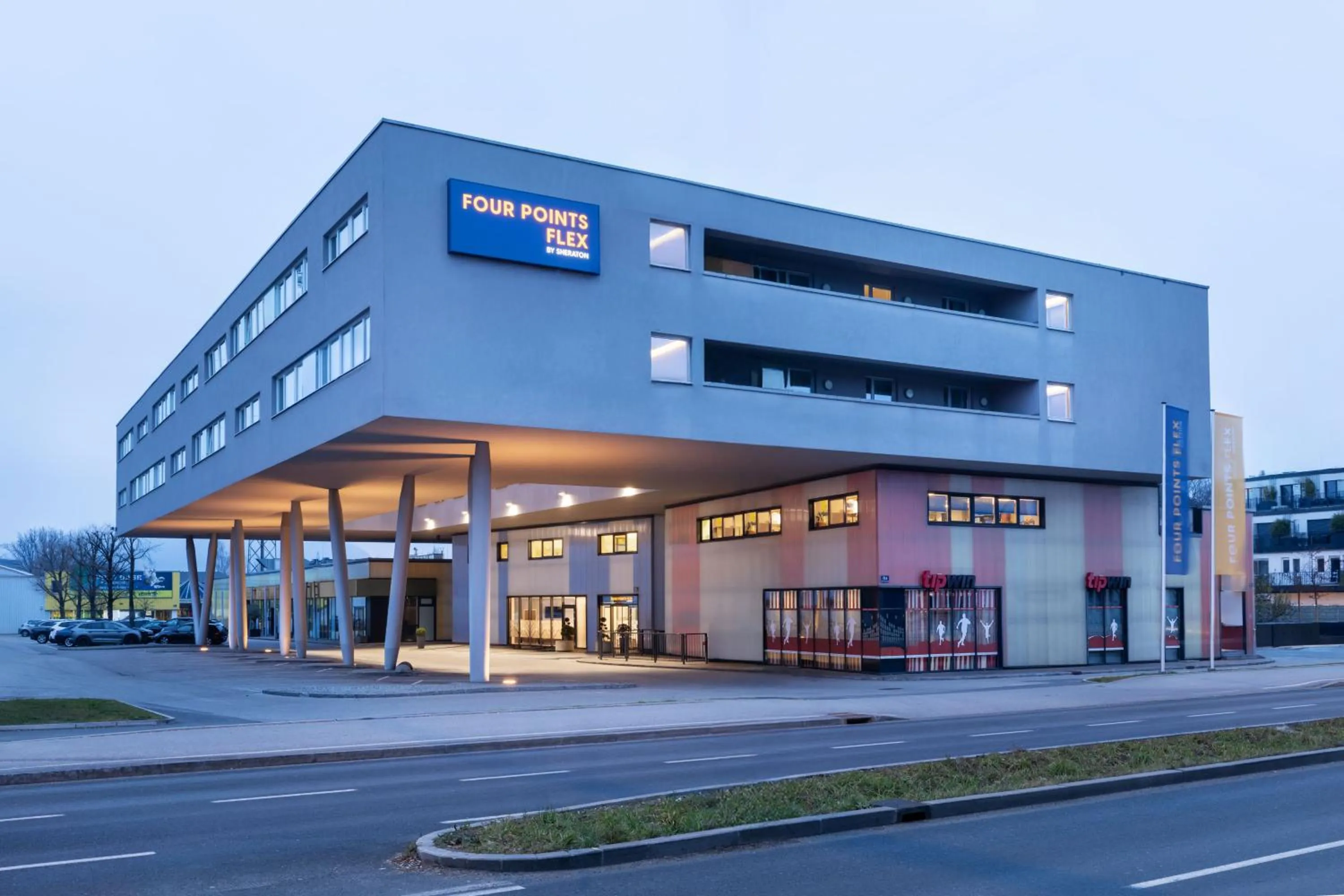 Property building in Four Points Flex by Sheraton Salzburg Messe