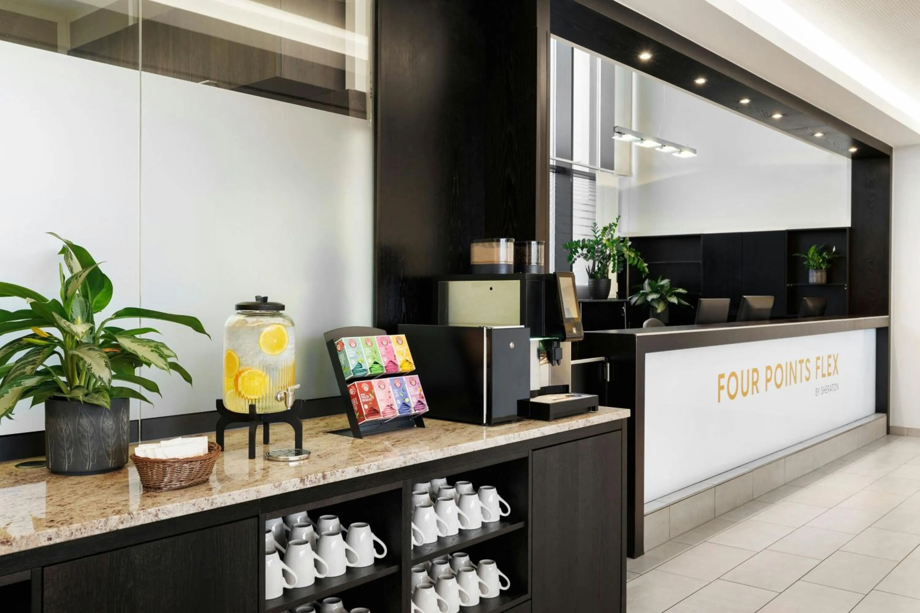 Lobby or reception in Four Points Flex by Sheraton Salzburg Messe