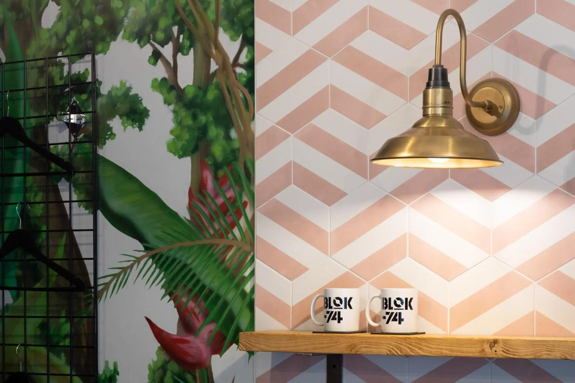 Decorative detail in Blok-74