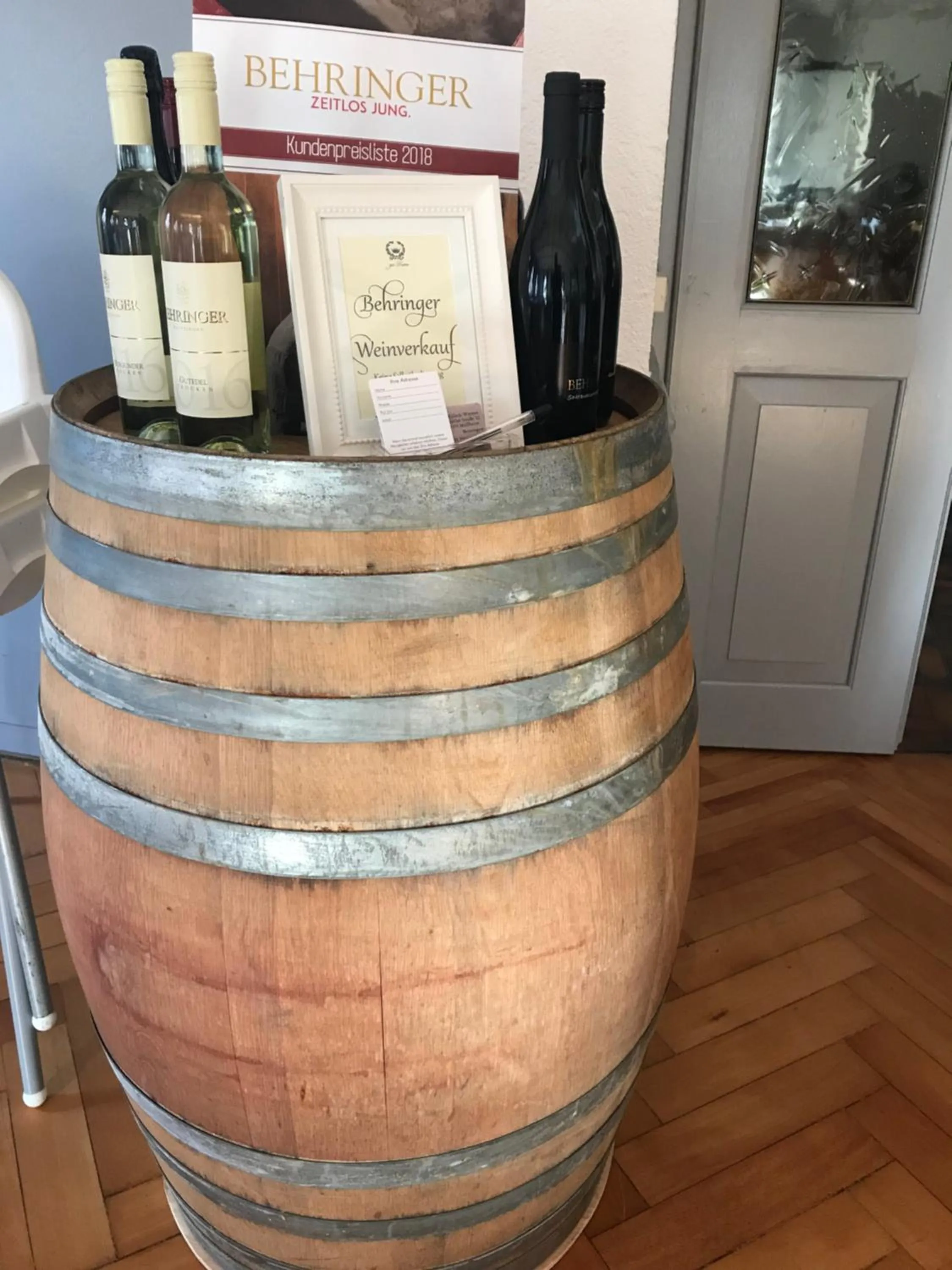 Alcoholic drinks in Krone Britzingen