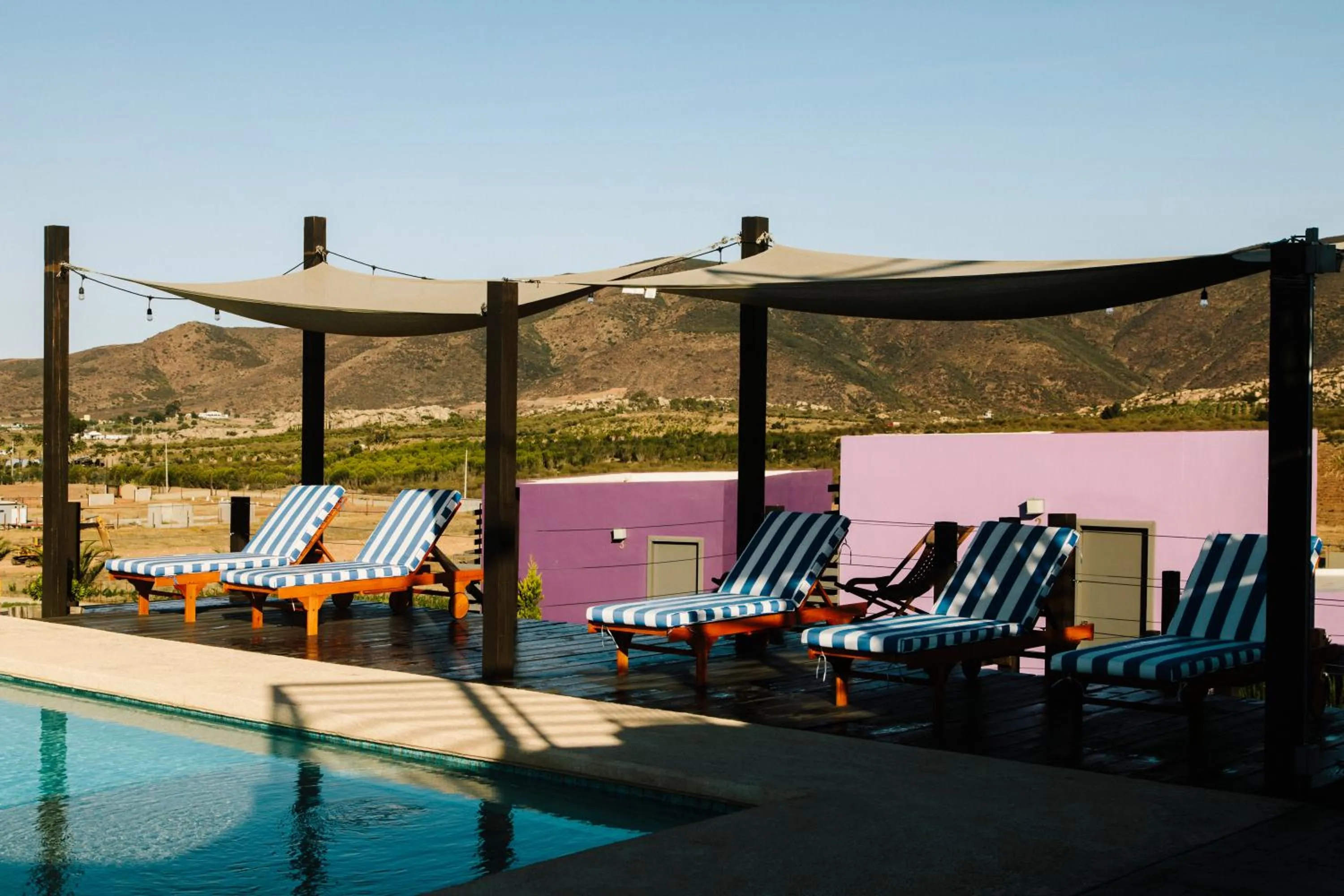 Pool view in Flor de Cera