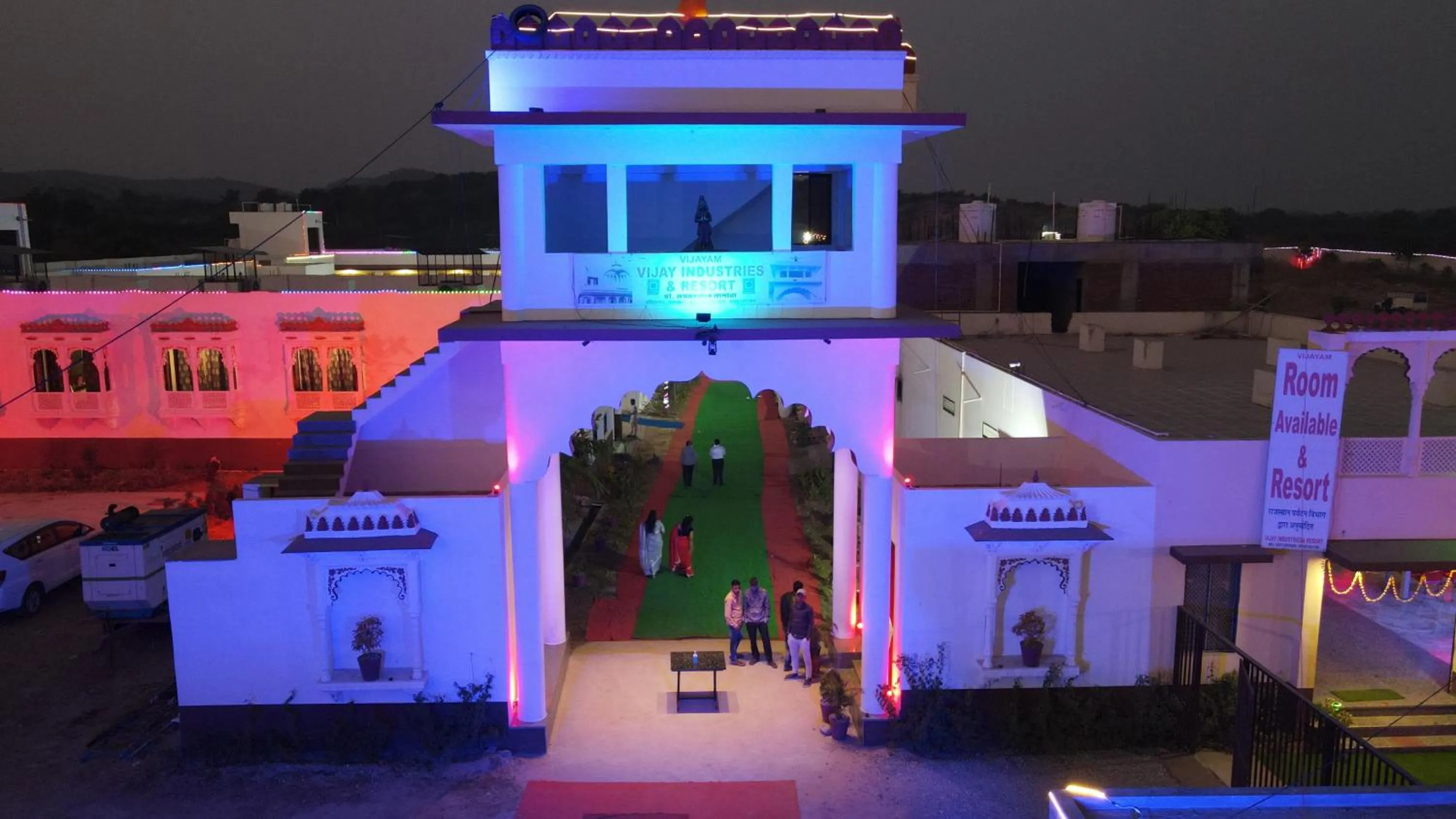 Property building in Vijayam Resort