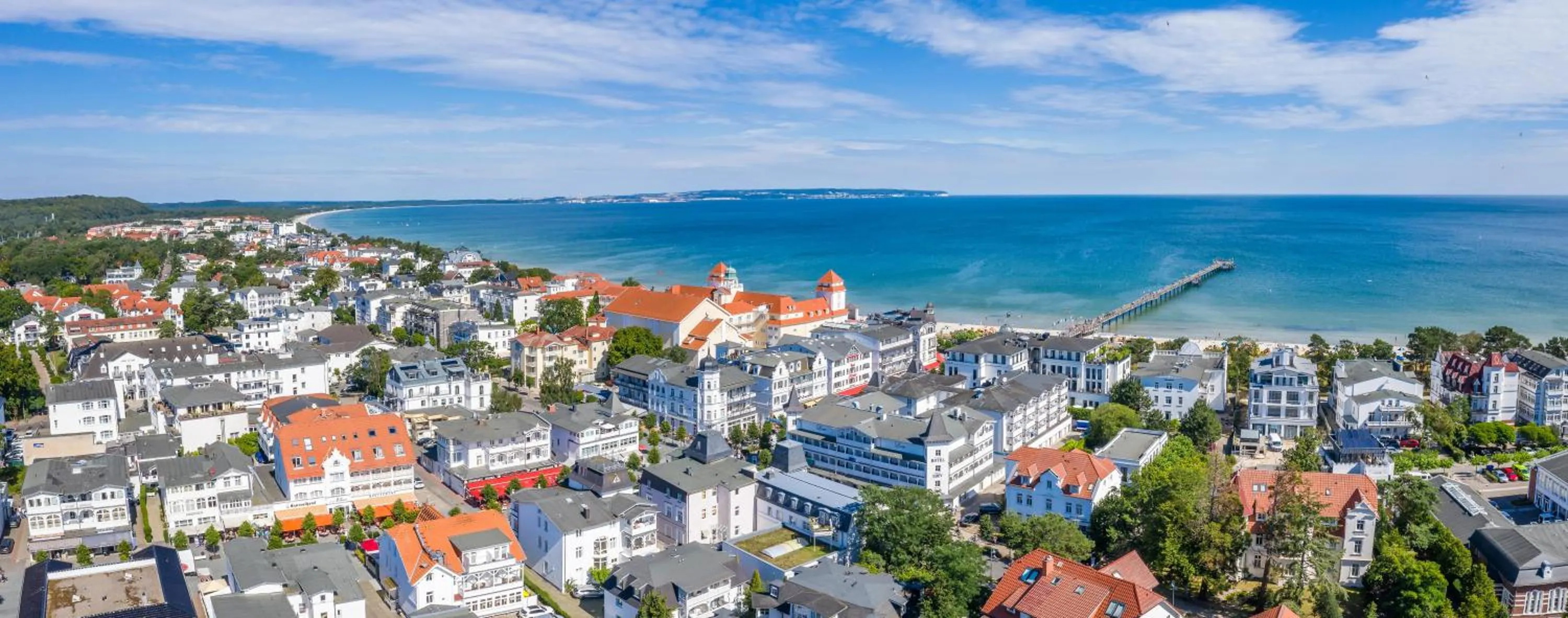 Bird's eye view in Centralhotel Binz