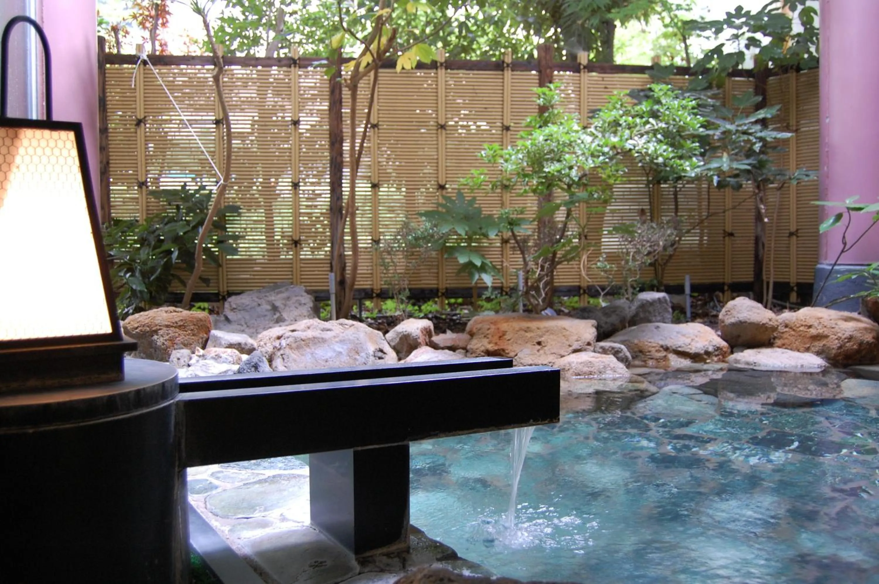 Hot Spring Bath in Kinugawa Onsen Hotel