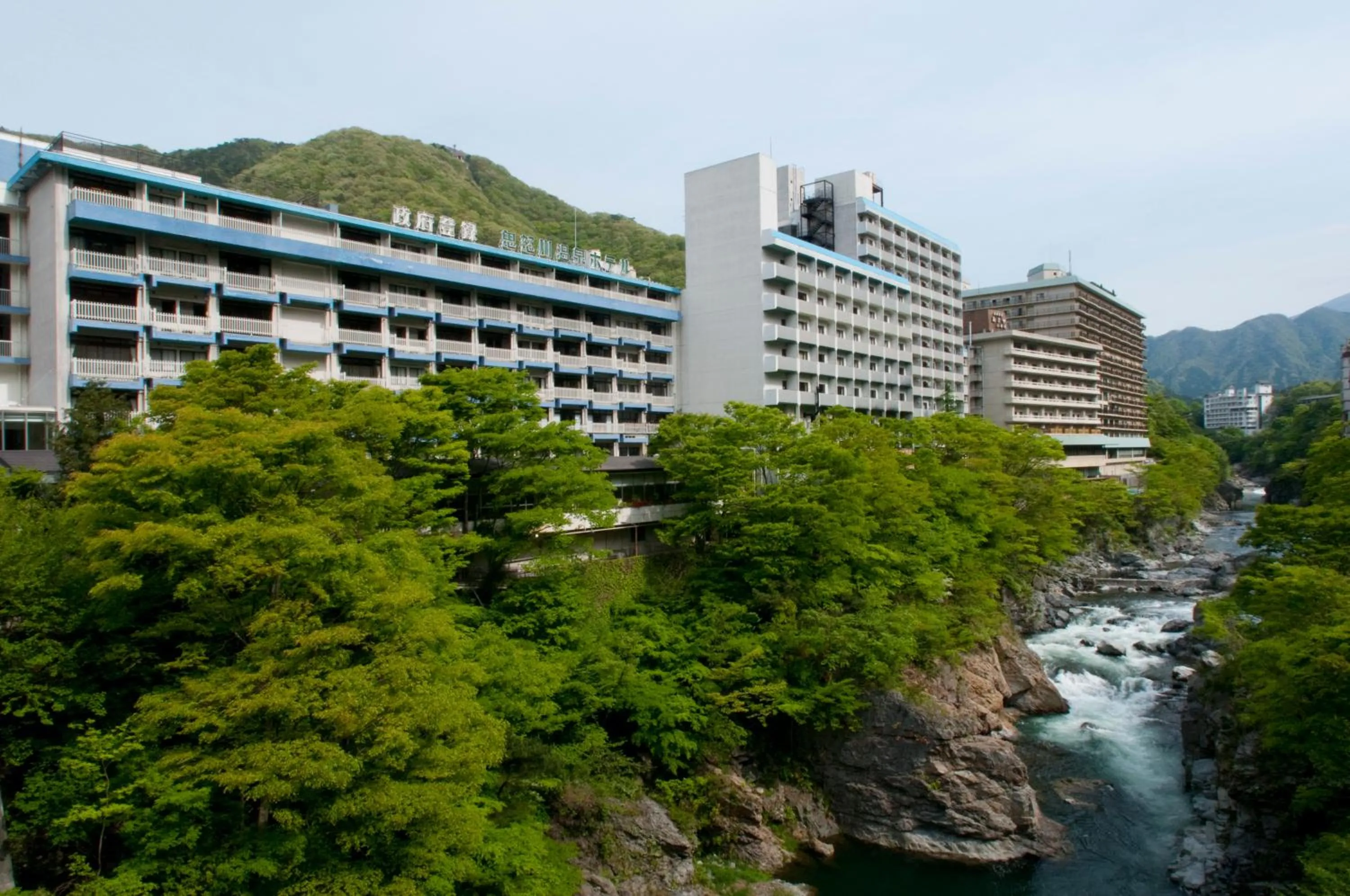 Facade/entrance in Kinugawa Onsen Hotel
