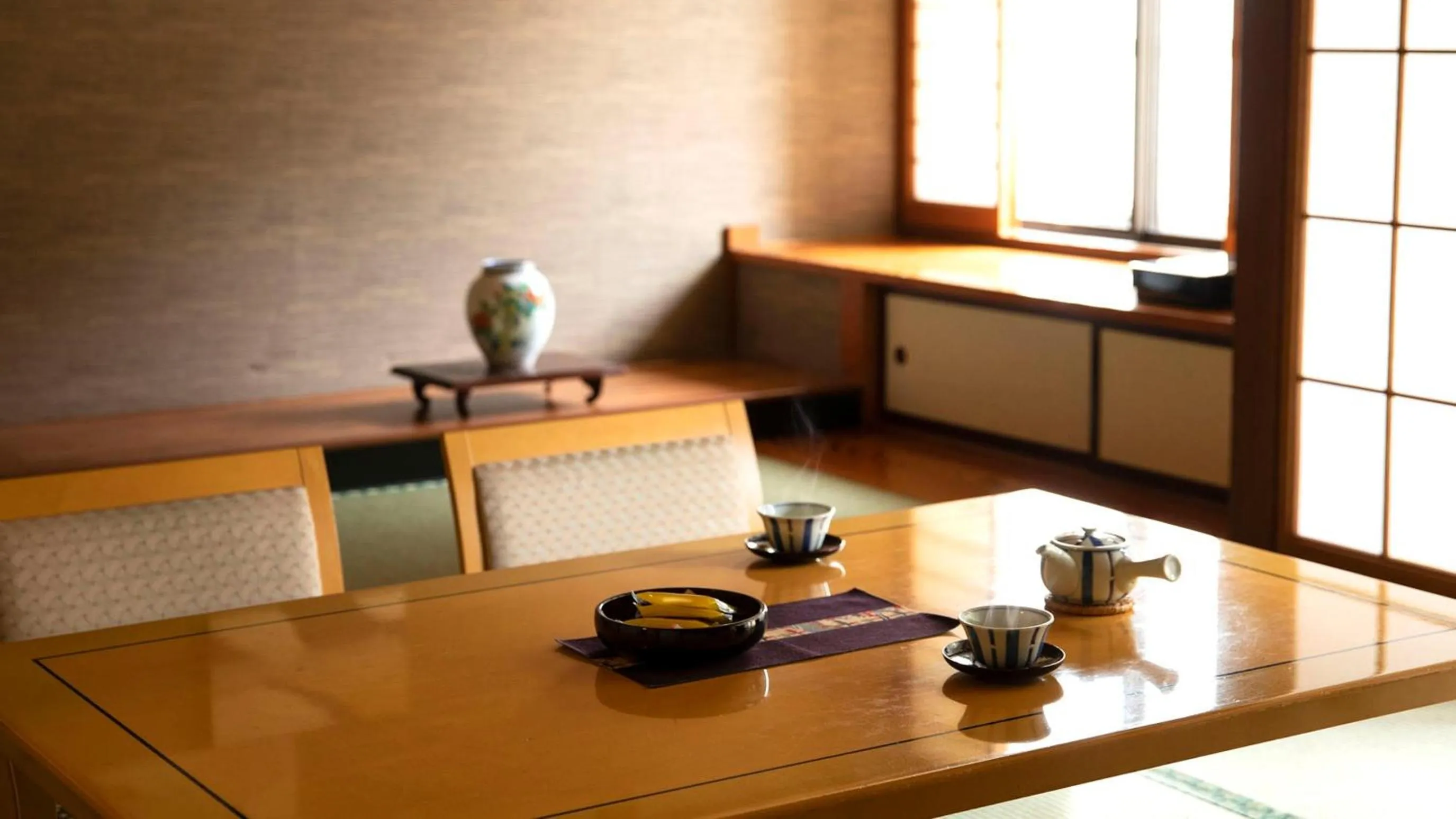 Coffee/tea facilities in Kinugawa Onsen Hotel