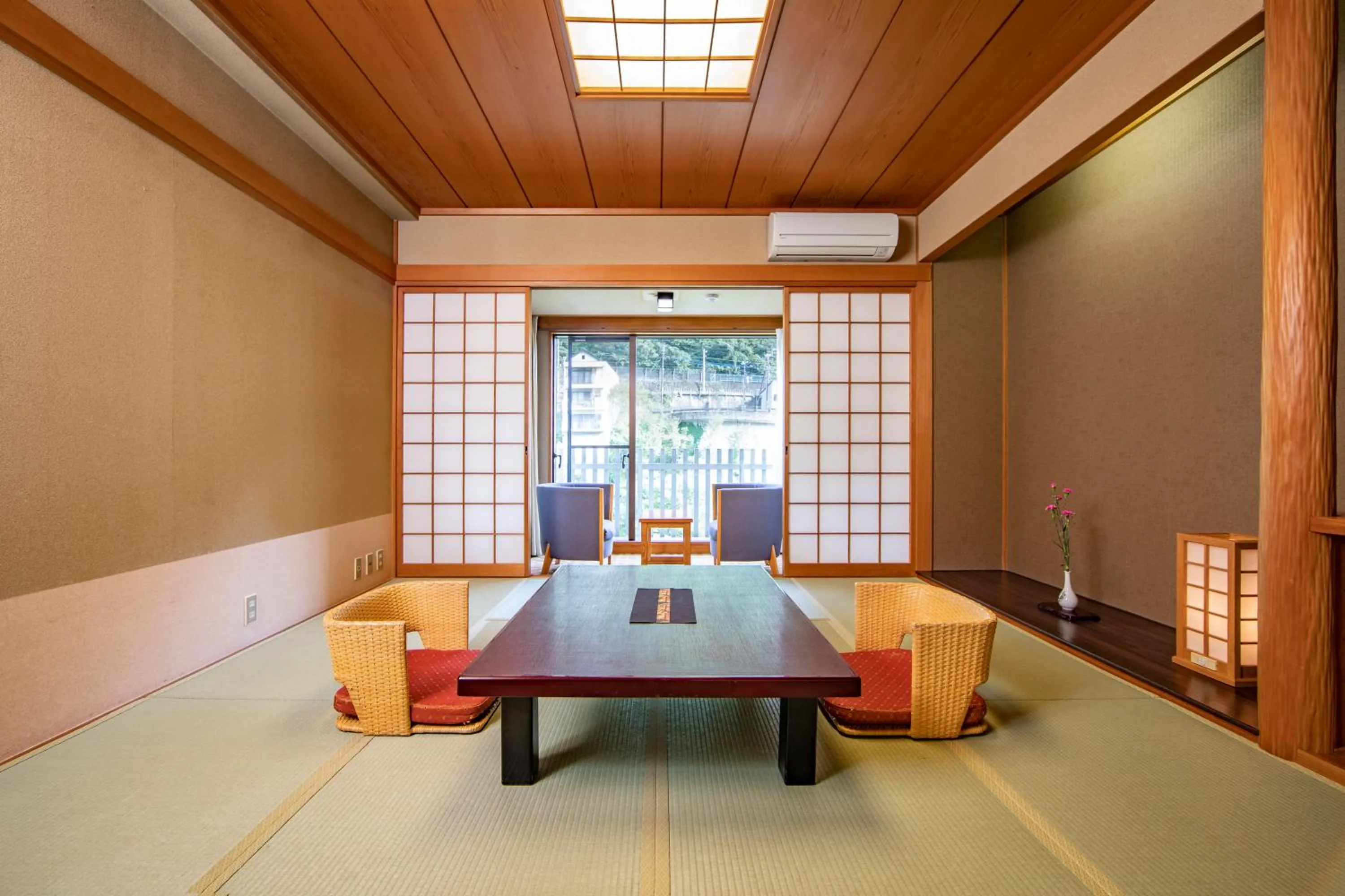 Bed in Kinugawa Onsen Hotel