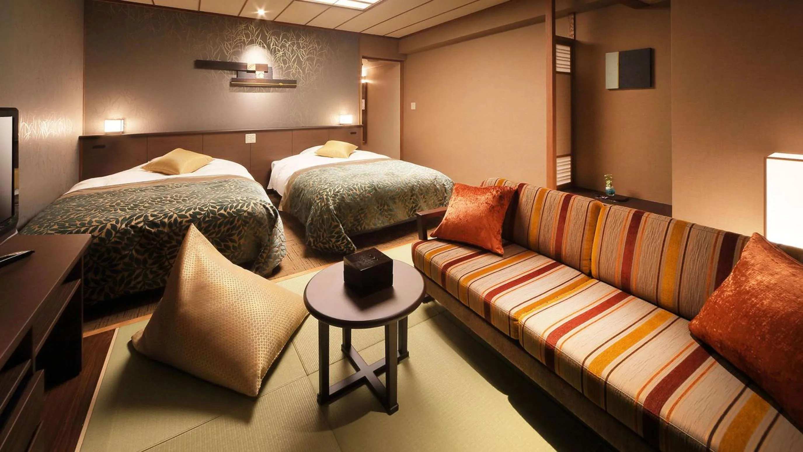 Area and facilities, Bed in Kinugawa Onsen Hotel