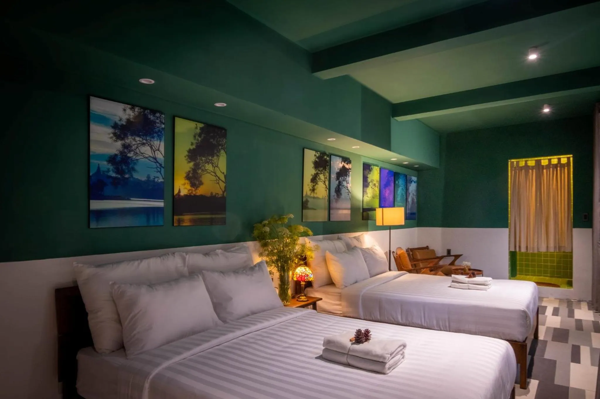 Bed in The Note Dalat