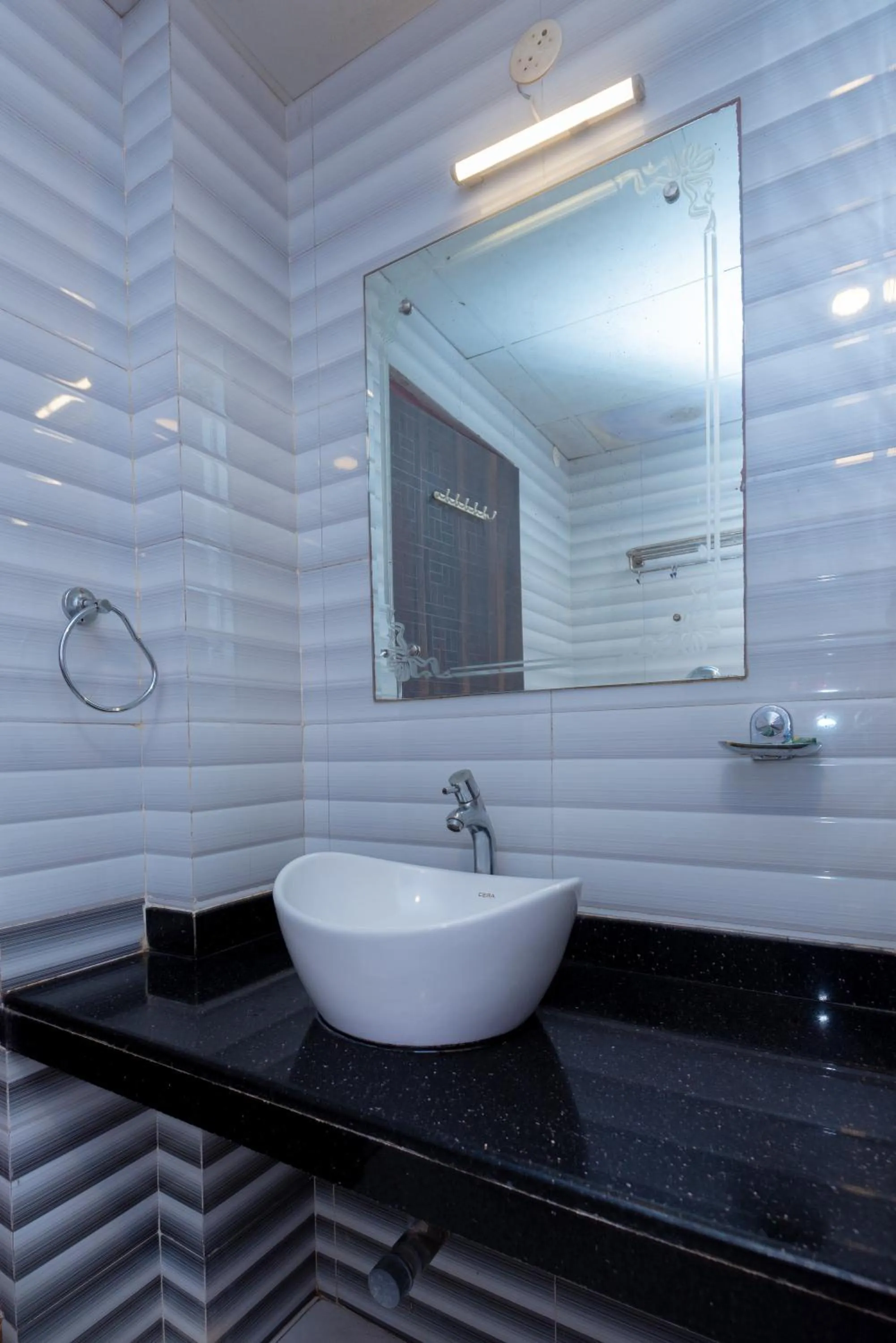 Bathroom in HOTEL AVISHA Residency