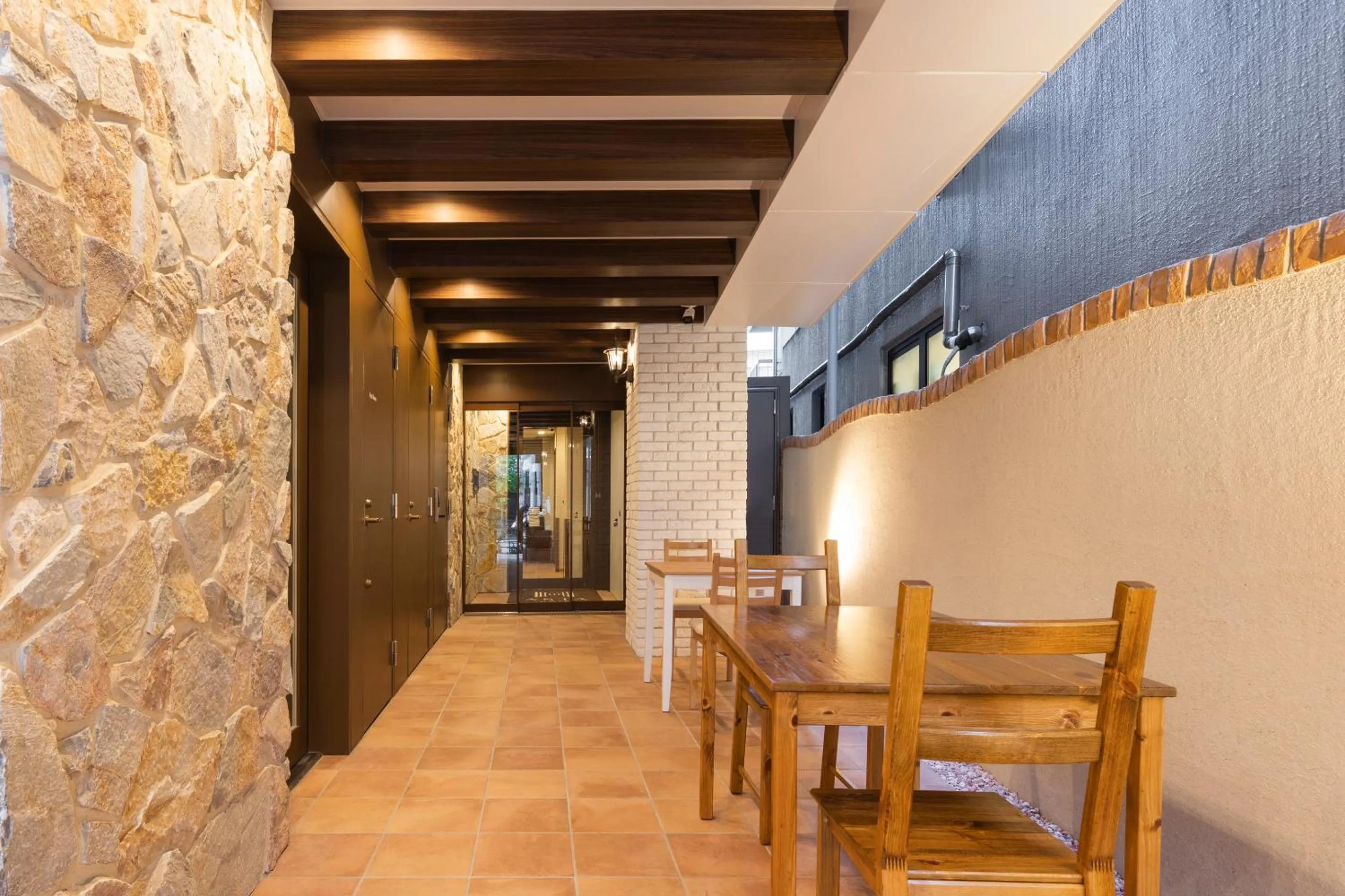 Seating area in Asta Hotel