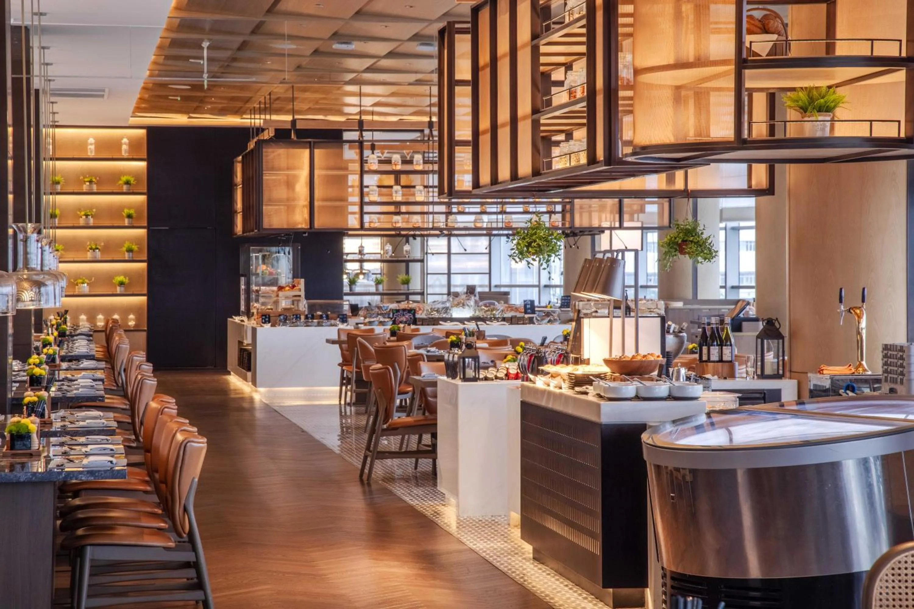 Restaurant/places to eat in Qingdao Haitian Hotel