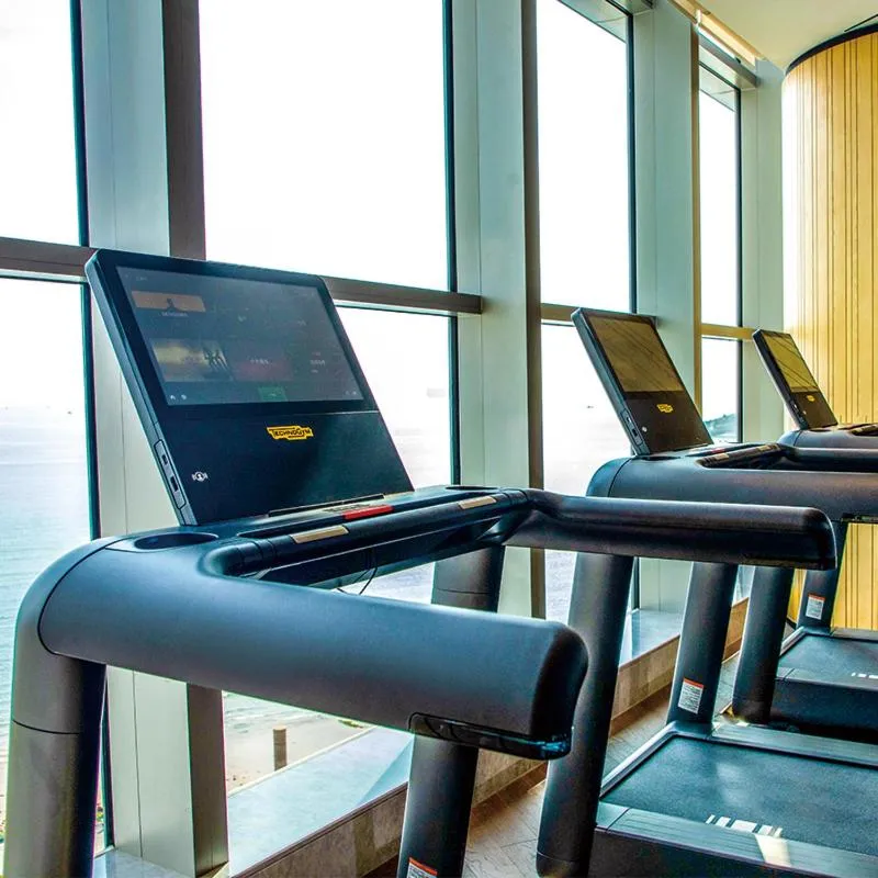 Fitness centre/facilities in Qingdao Haitian Hotel