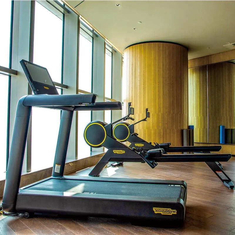 Fitness centre/facilities in Qingdao Haitian Hotel
