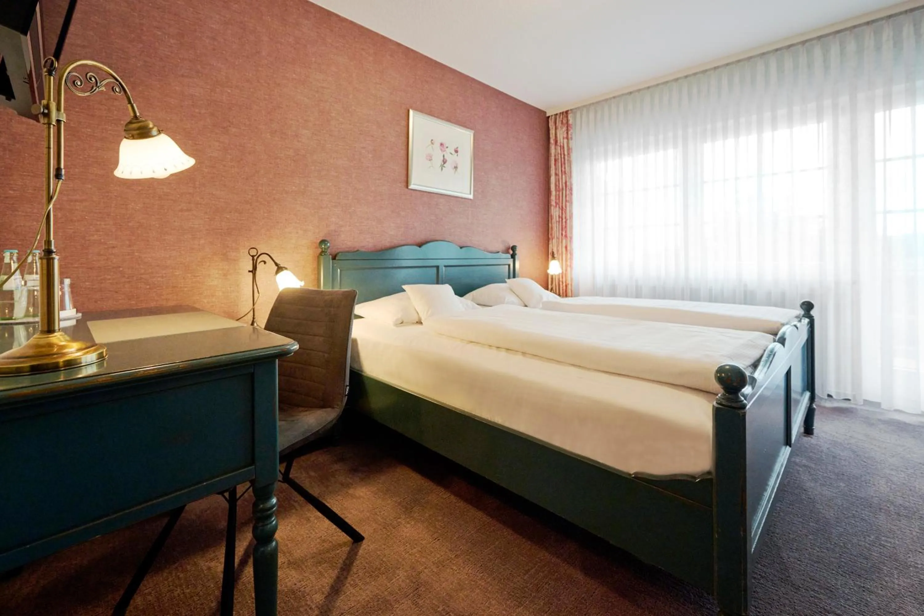 Bedroom, Bed in Kucher's Landhotel