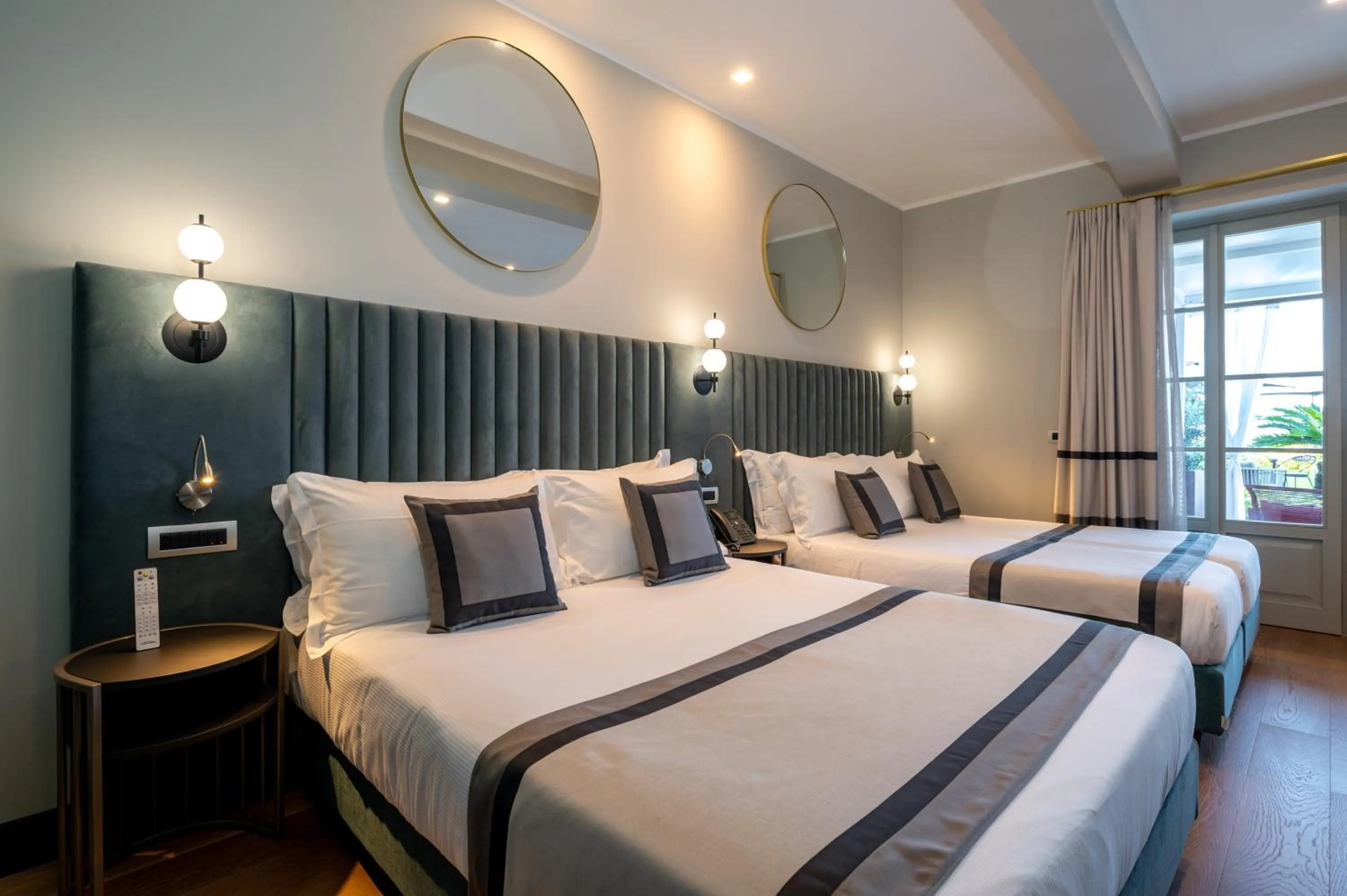 Bed in Grand Hotel Torre Fara