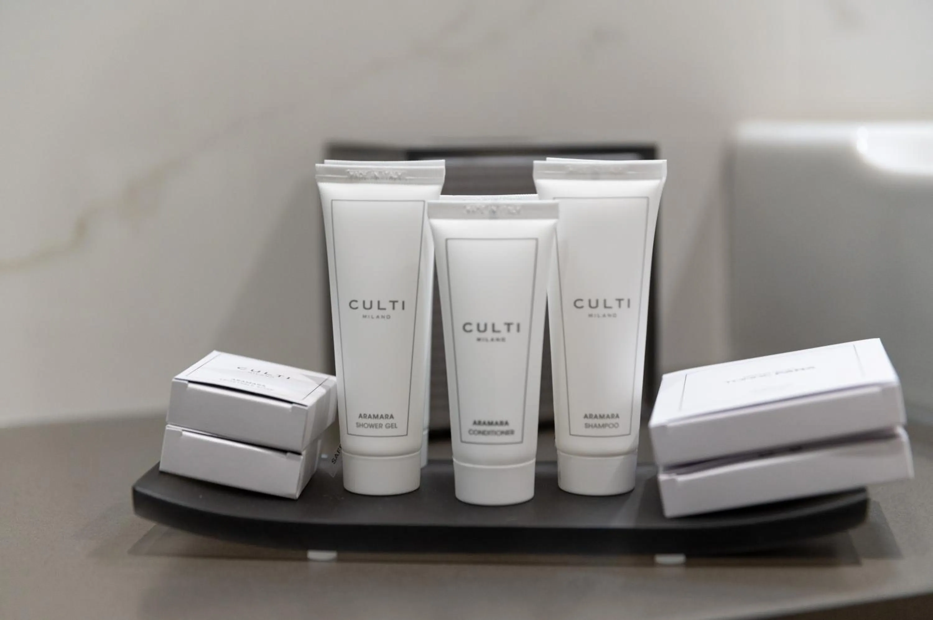 Bathroom in Grand Hotel Torre Fara