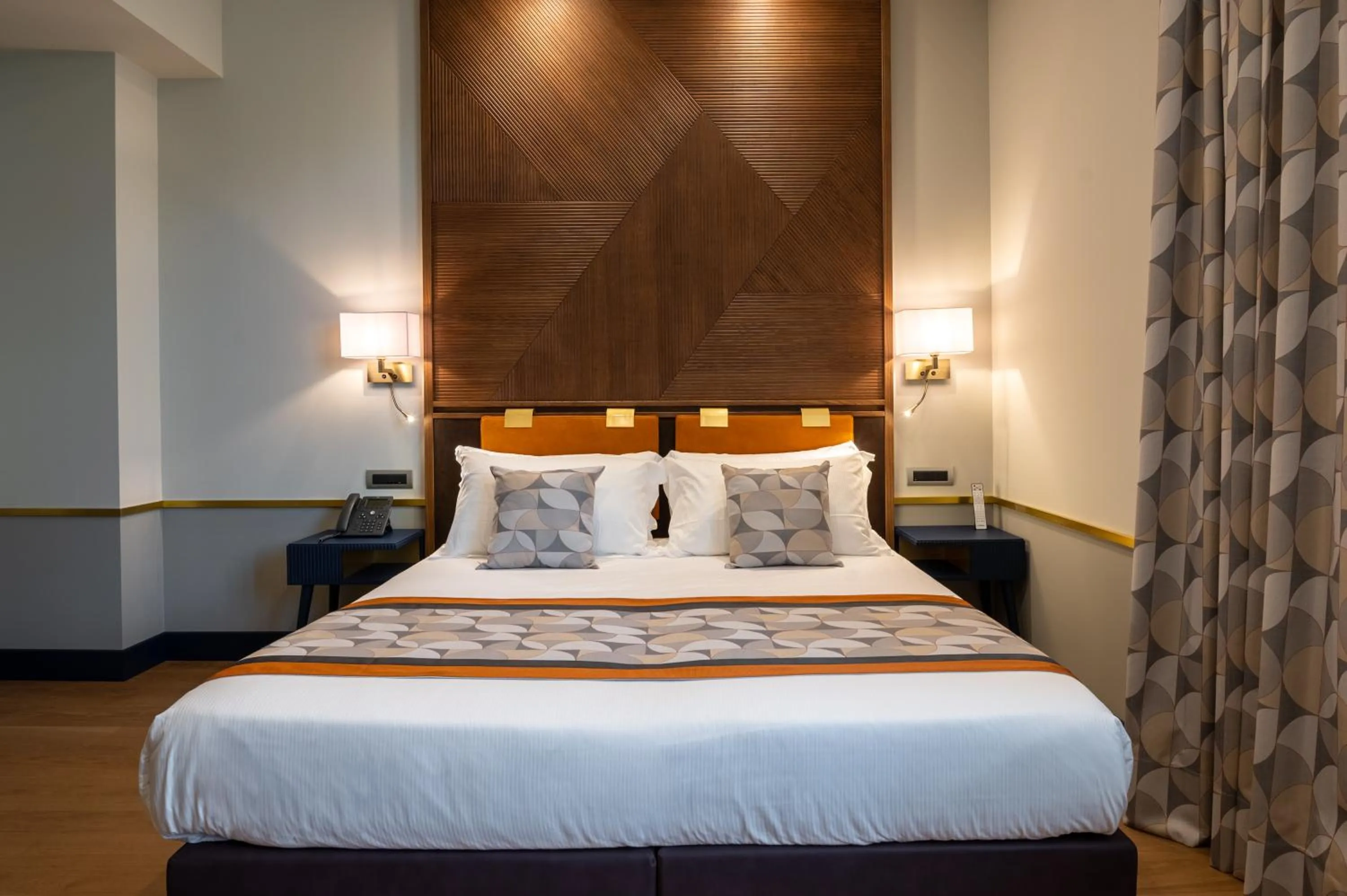 Bed in Grand Hotel Torre Fara