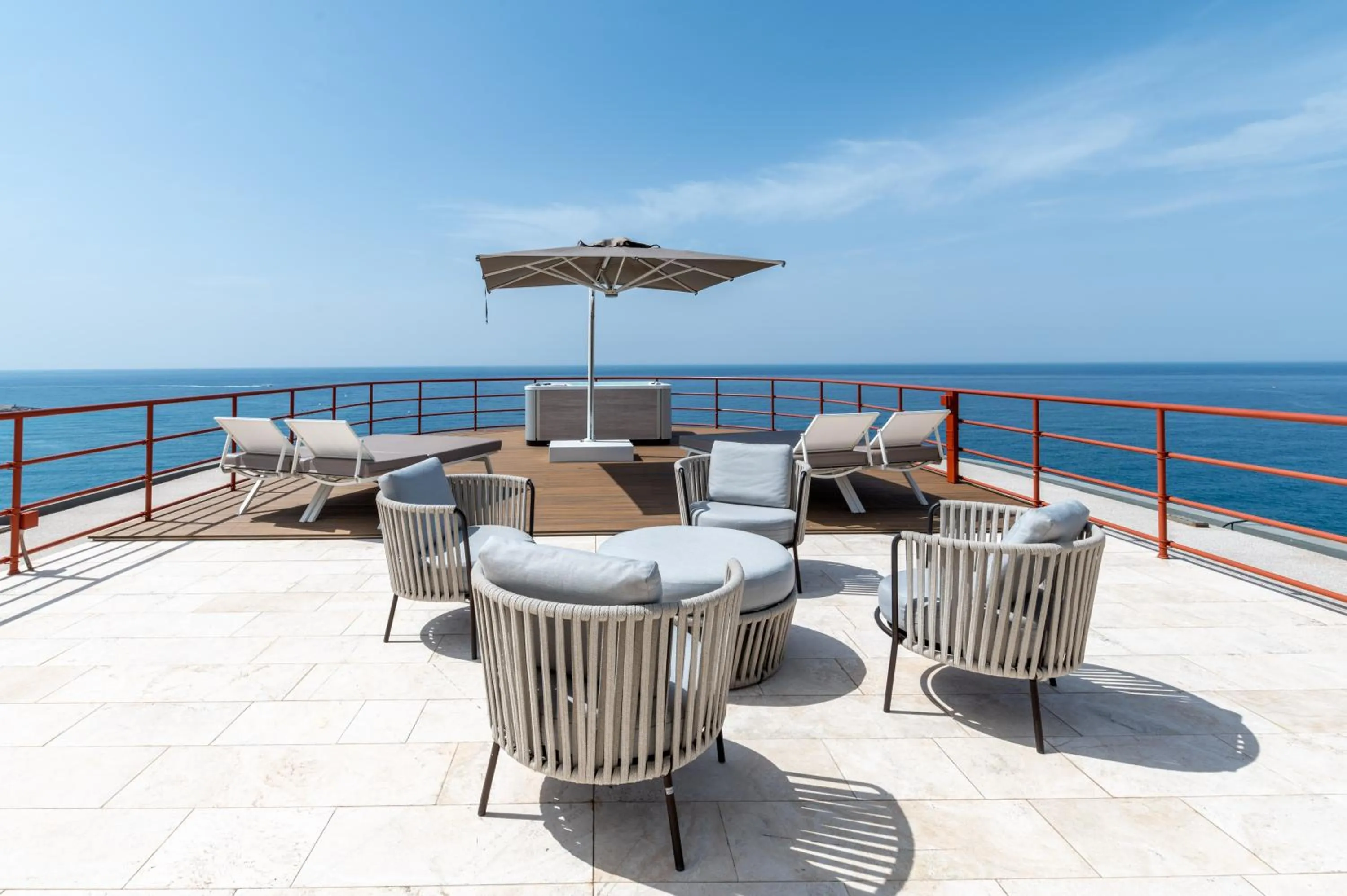 Balcony/Terrace in Grand Hotel Torre Fara
