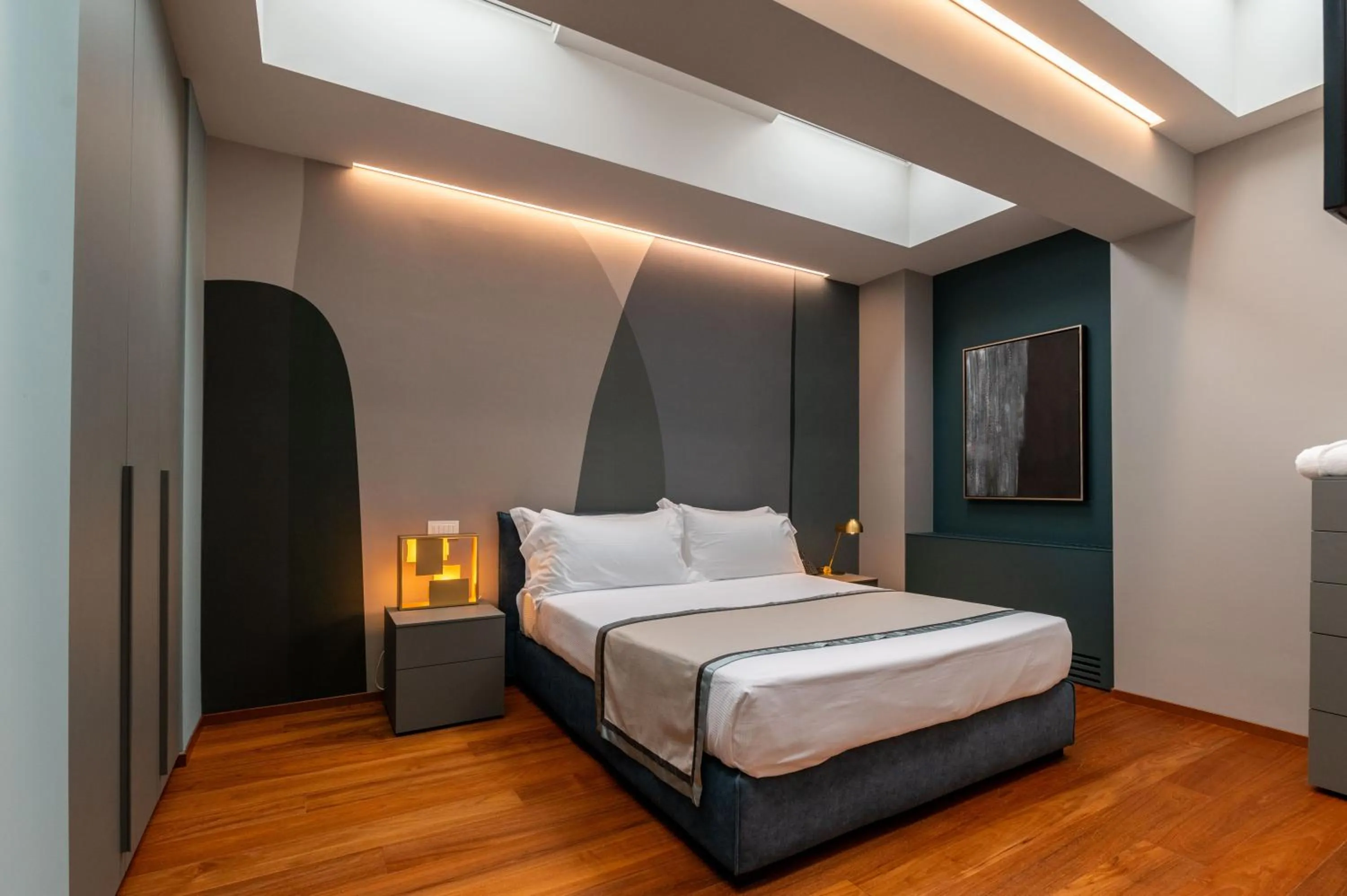 Bedroom, Bed in Grand Hotel Torre Fara