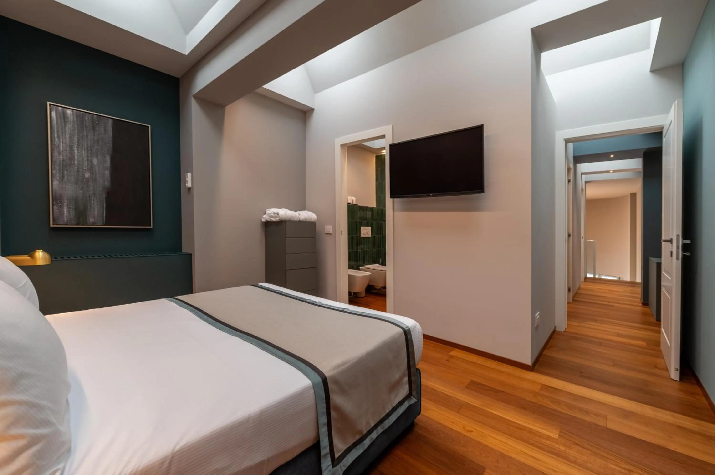 Bedroom, Bed in Grand Hotel Torre Fara