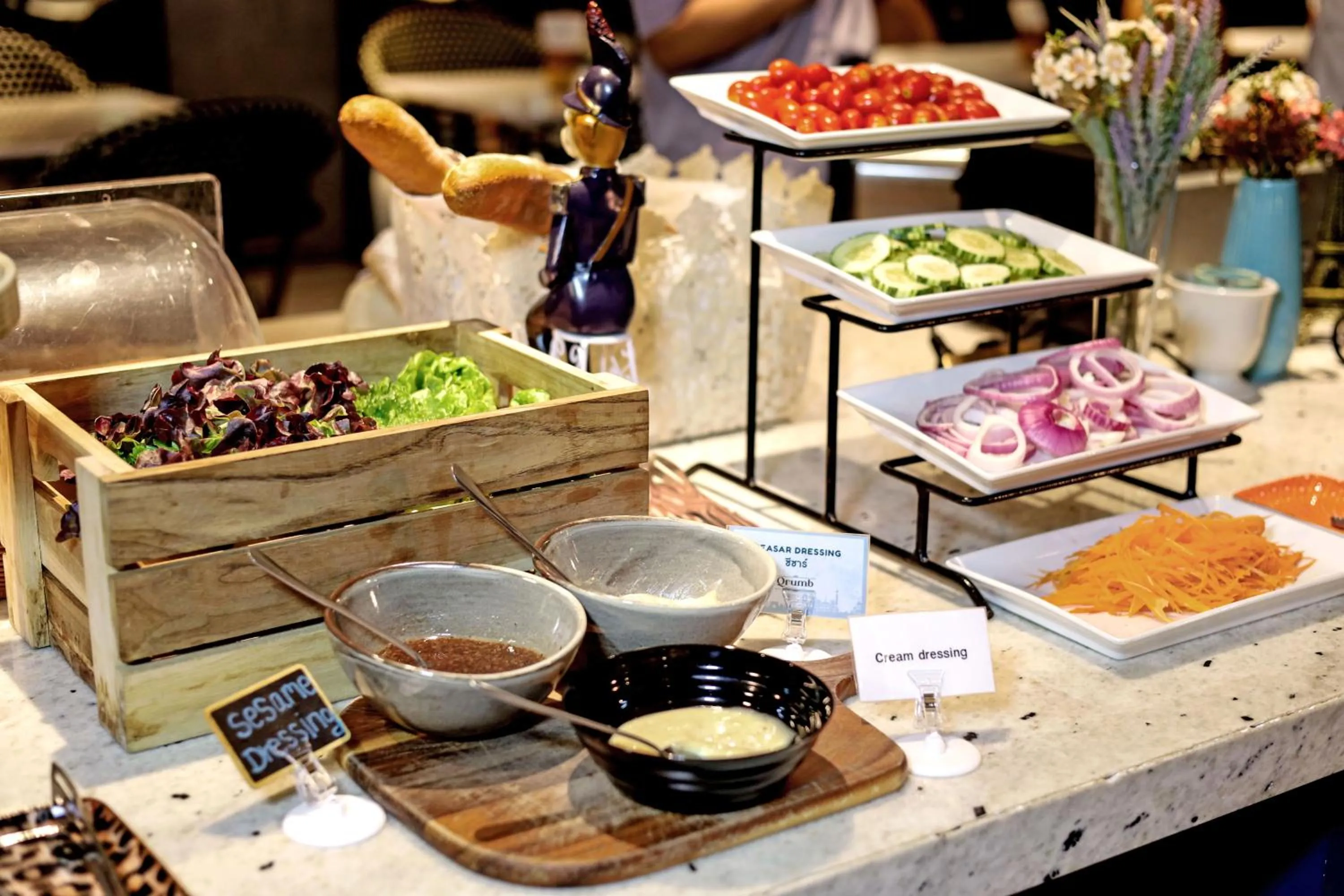 Buffet breakfast in The Quartier Hotel Phromphong - Thonglor