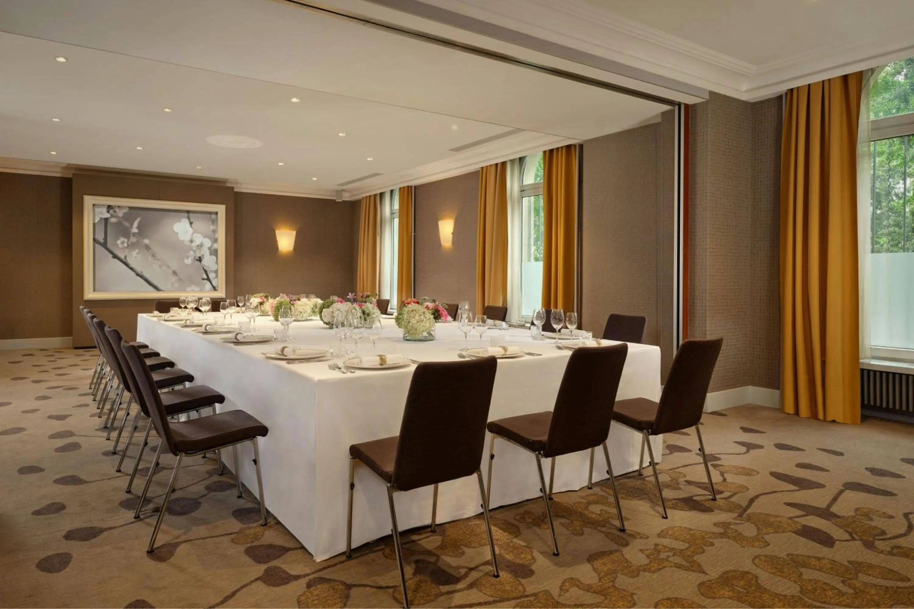 Meeting/conference room in The Ritz-Carlton Hotel de la Paix, Geneva