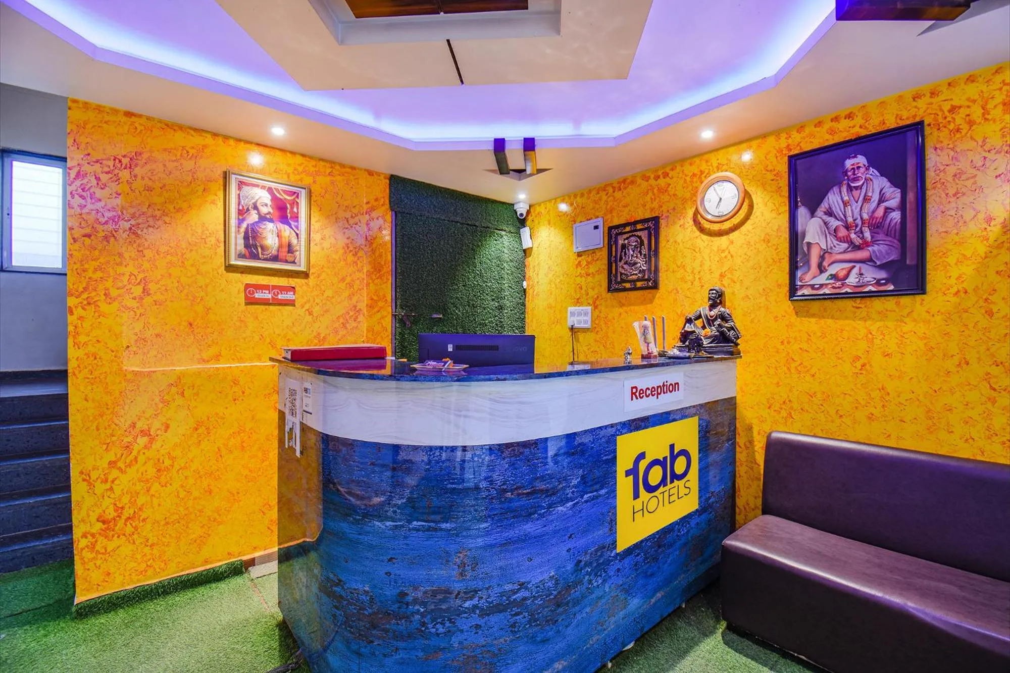 Lobby or reception in FabHotel 4 Star Executive - Nr World Trade Center