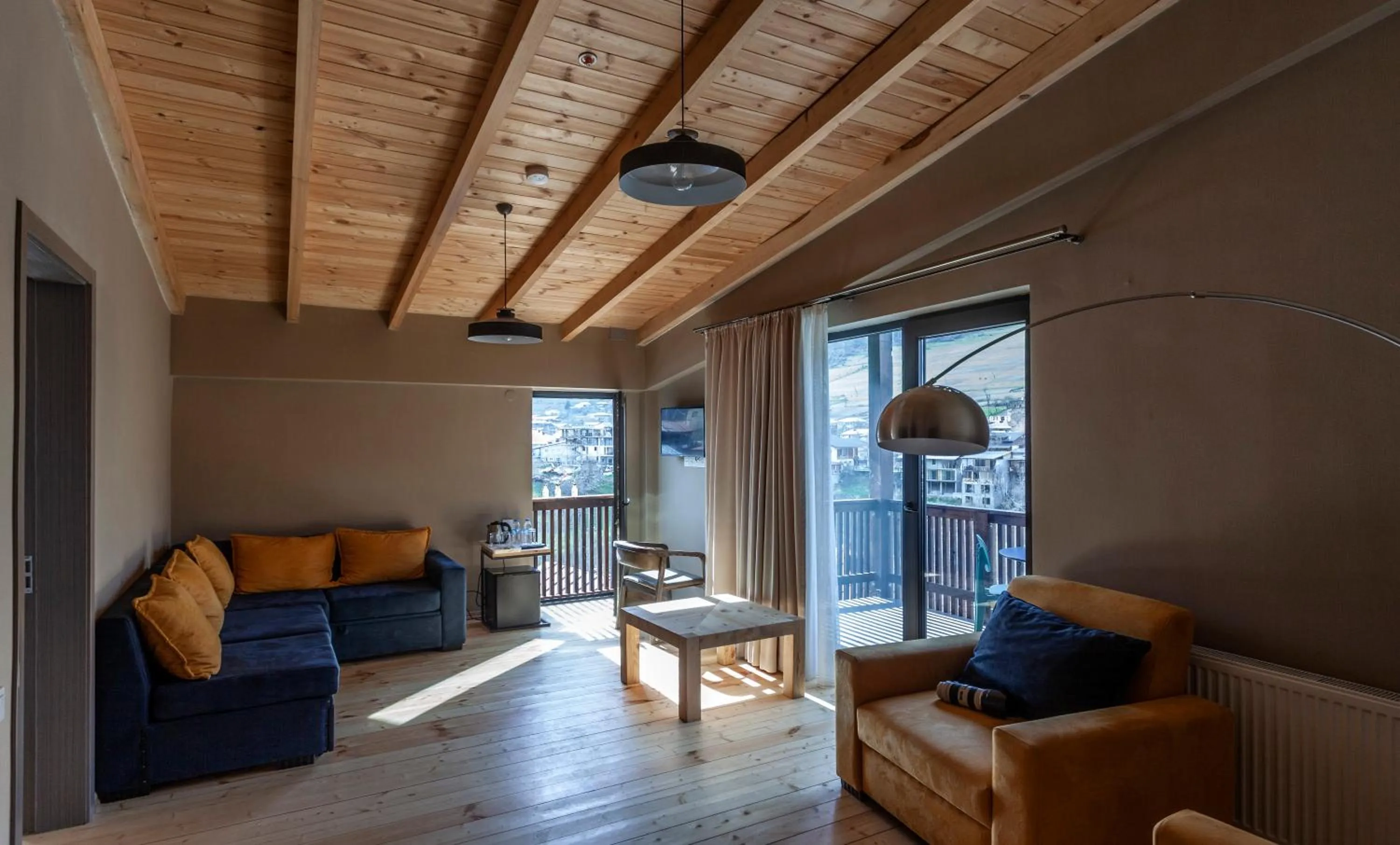 Seating area in Hotel Lahili