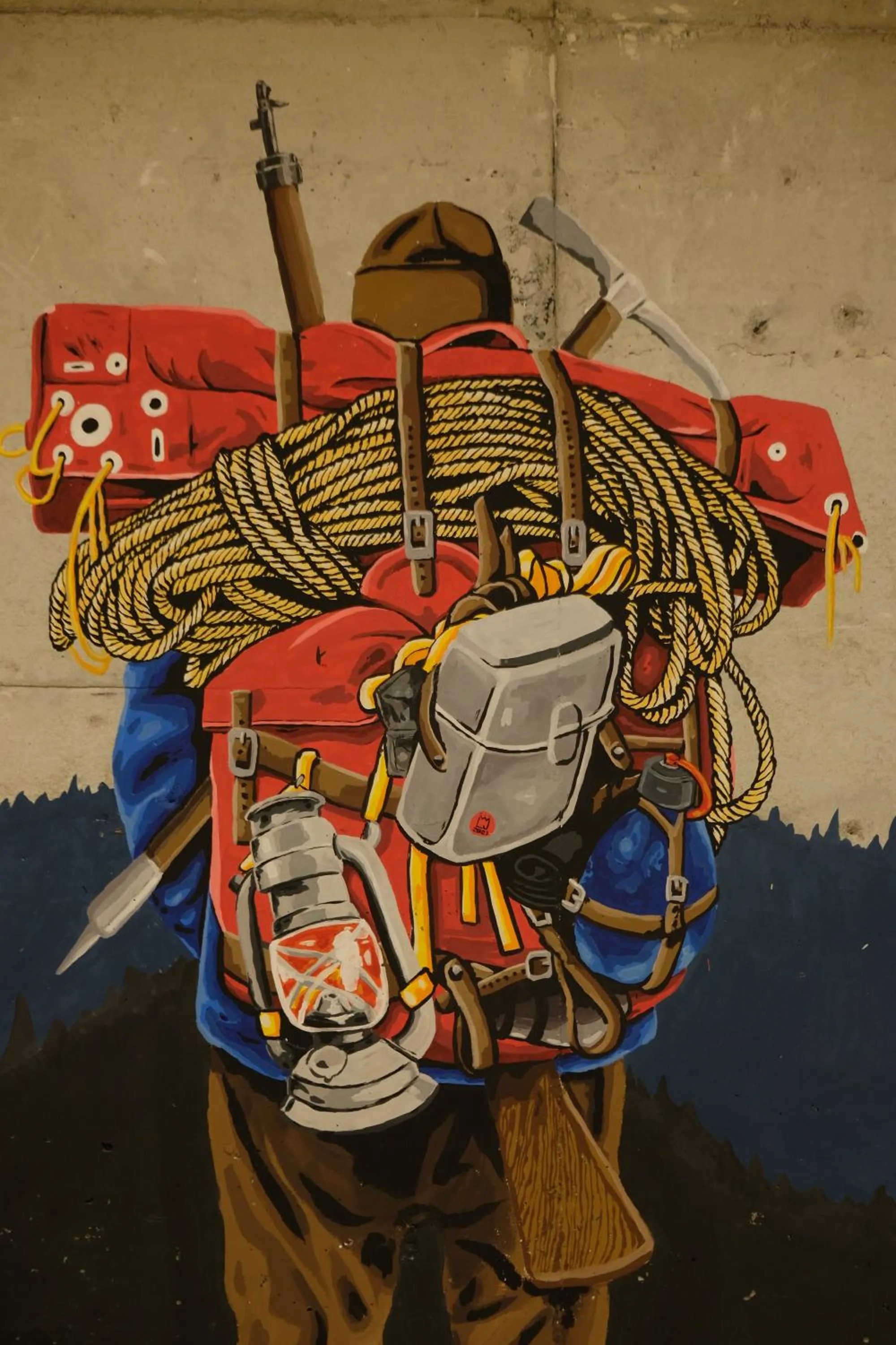 Decorative detail in Hotel Lahili