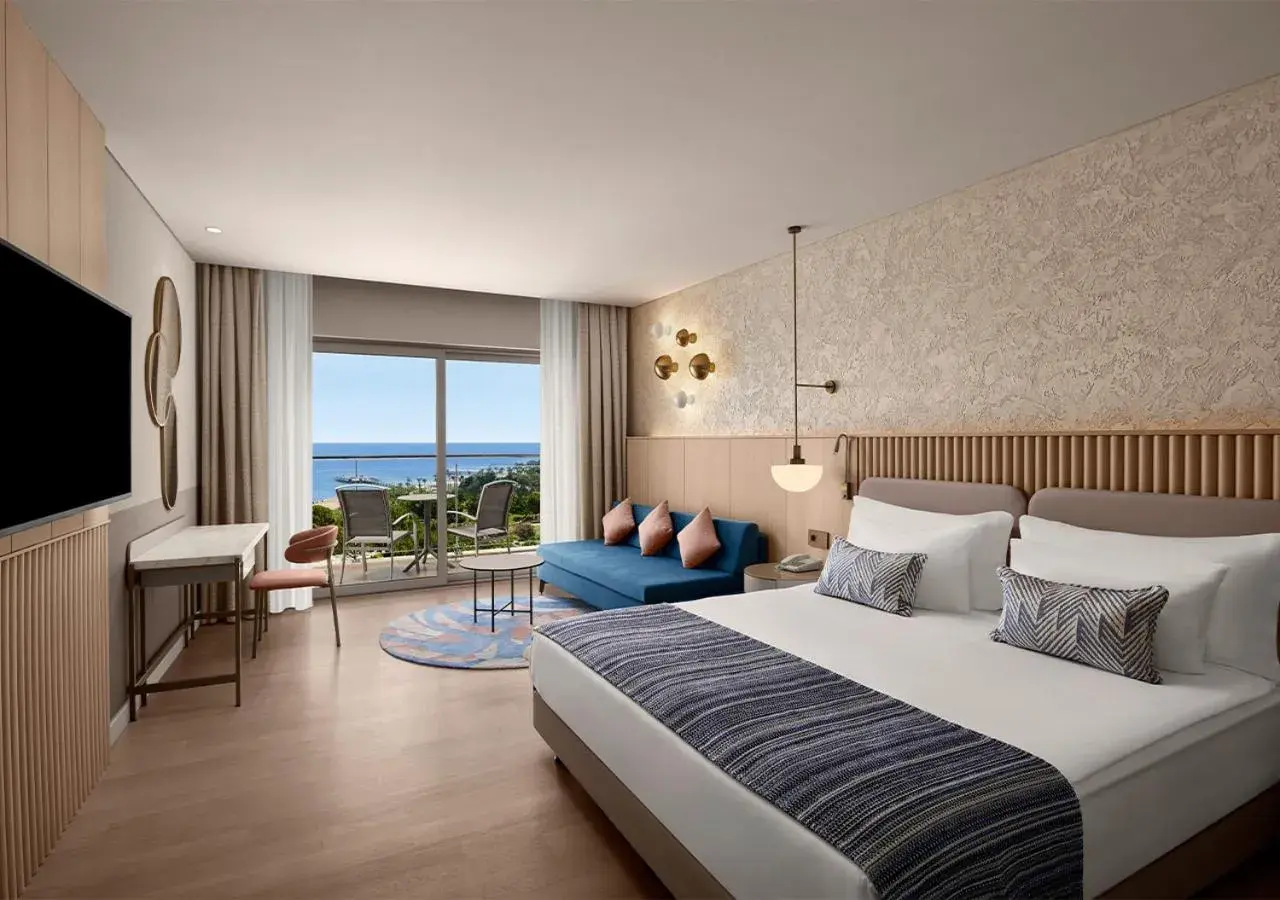 Double Room with Sea View - single occupancy in Akra Sorgun Tui Blue Sensatori - Ultra All Inclusive Double Room with Sea View - single occupancy in Akra Sorgun Tui Blue Sensatori - Ultra All Inclusive