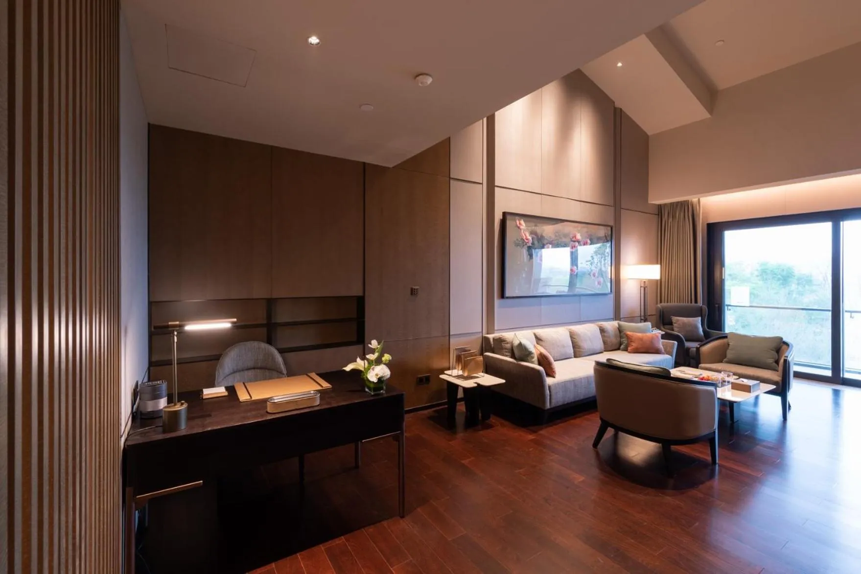 Living room in Gran Melia Chengdu