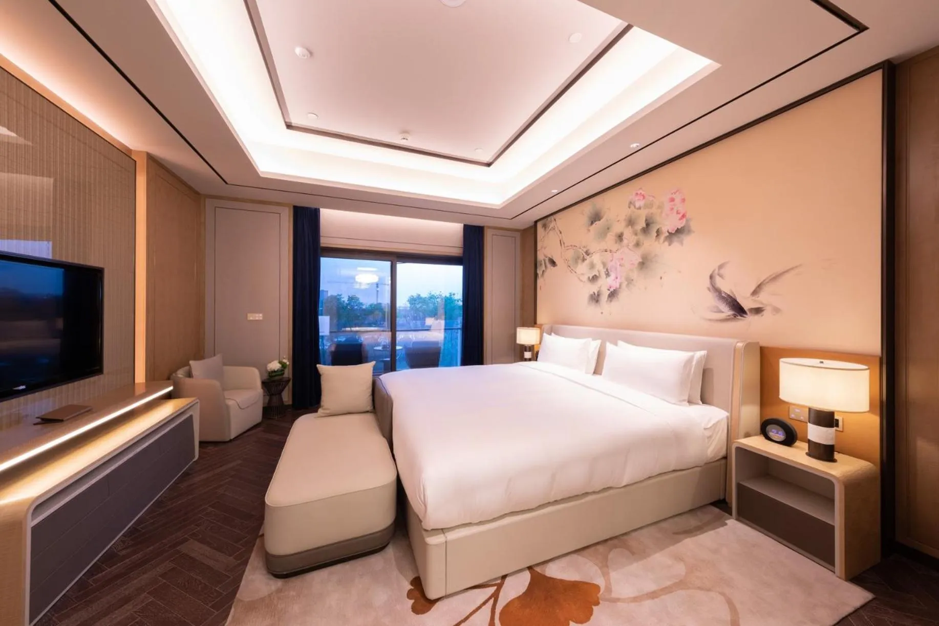 Bedroom in Gran Melia Chengdu