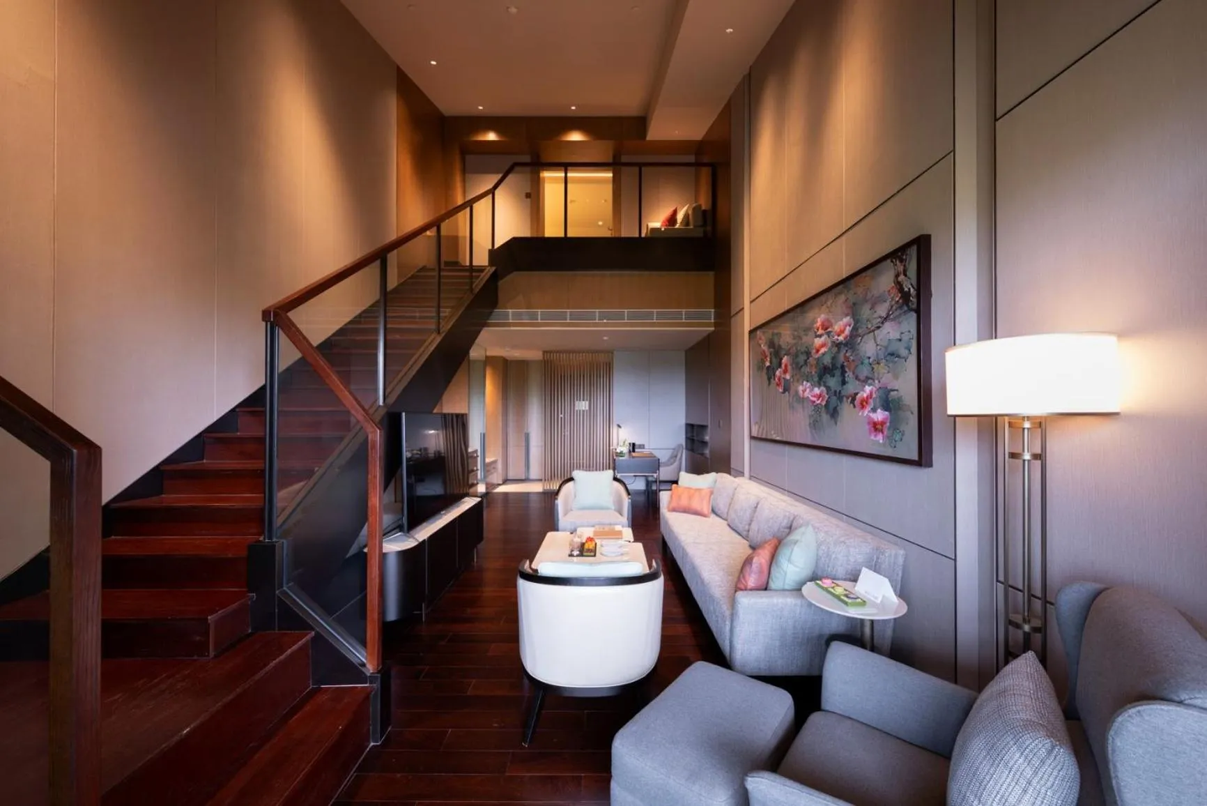 Living room in Gran Melia Chengdu