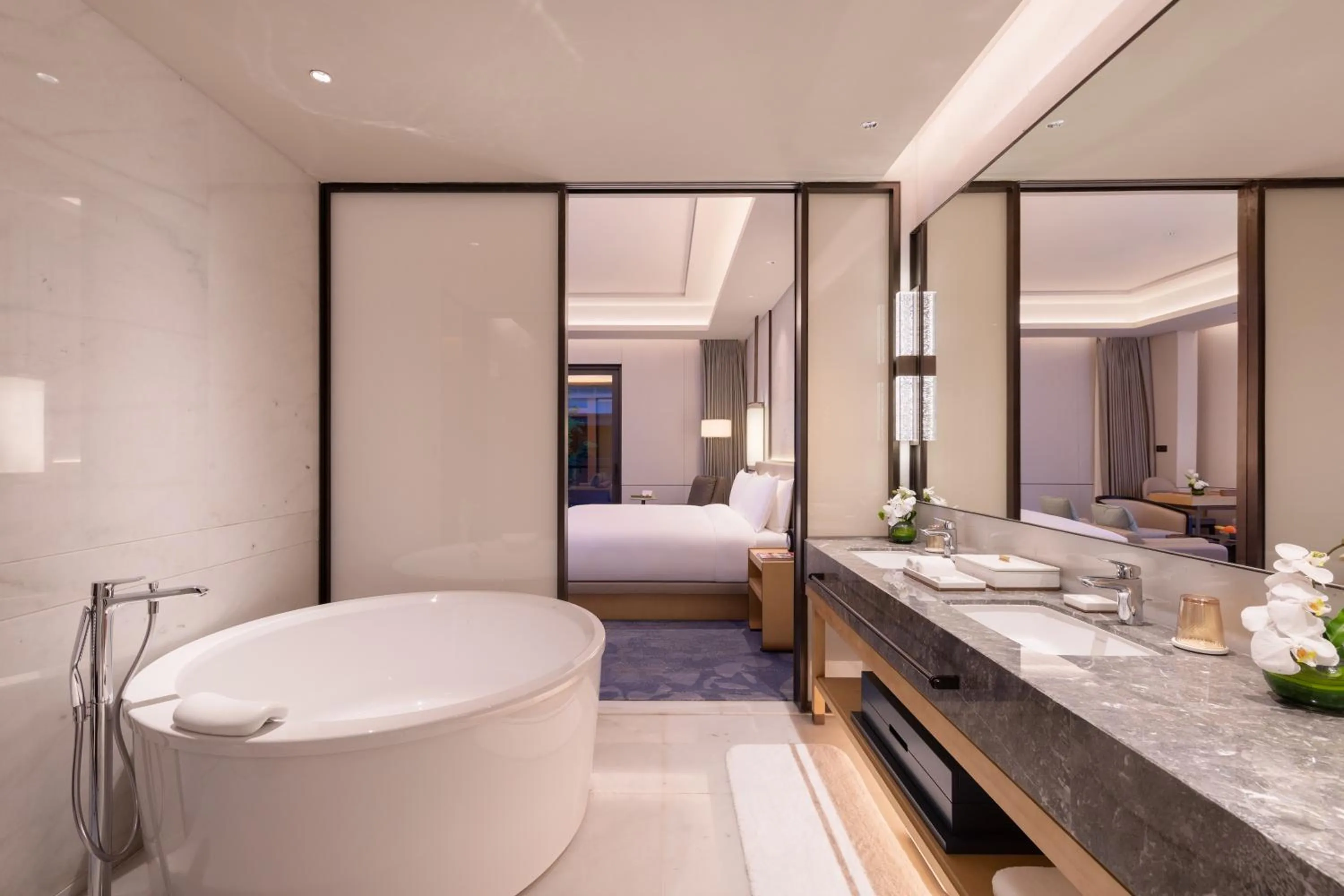 Bathroom in Gran Melia Chengdu