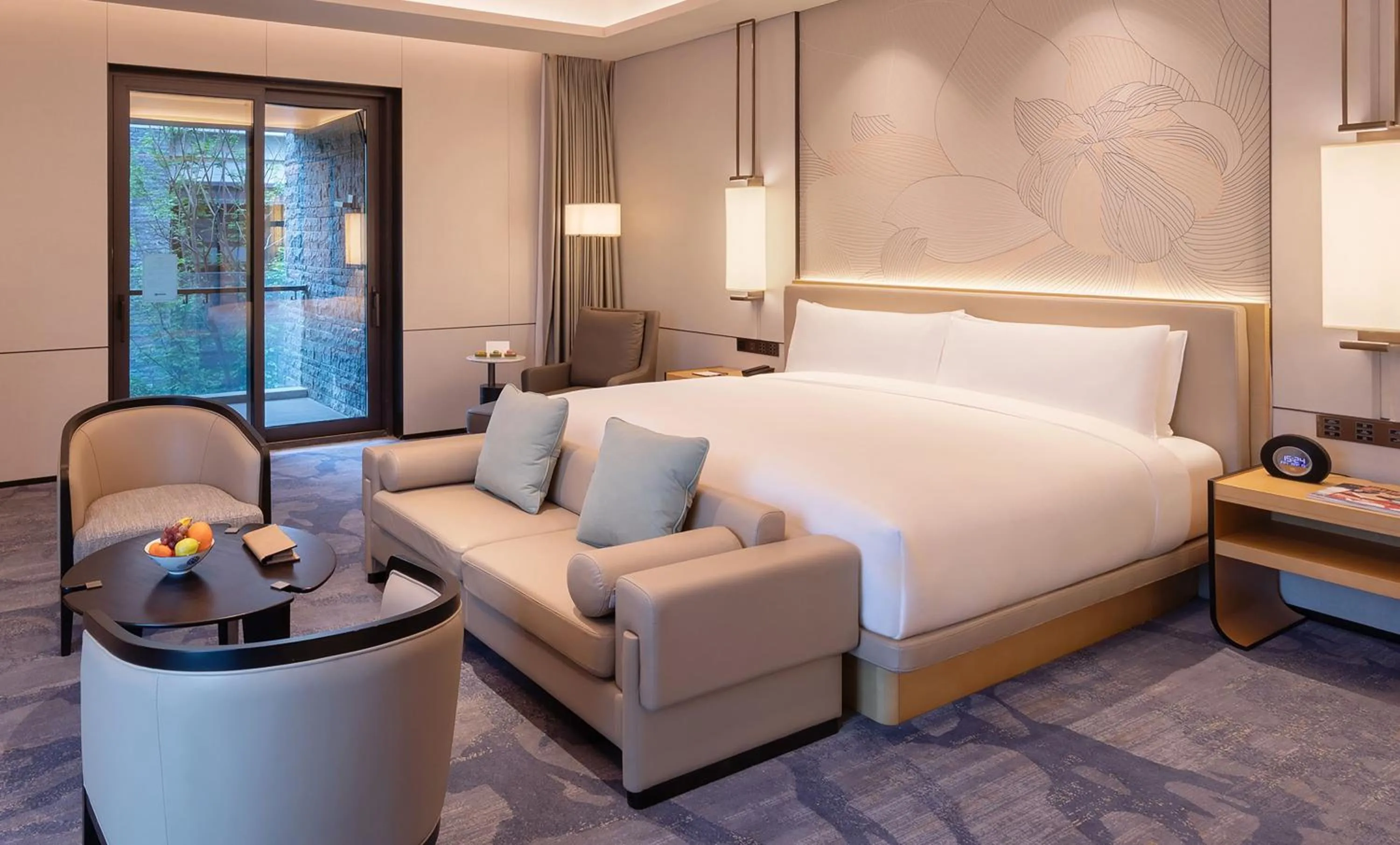 Bed in Gran Meliá Chengdu