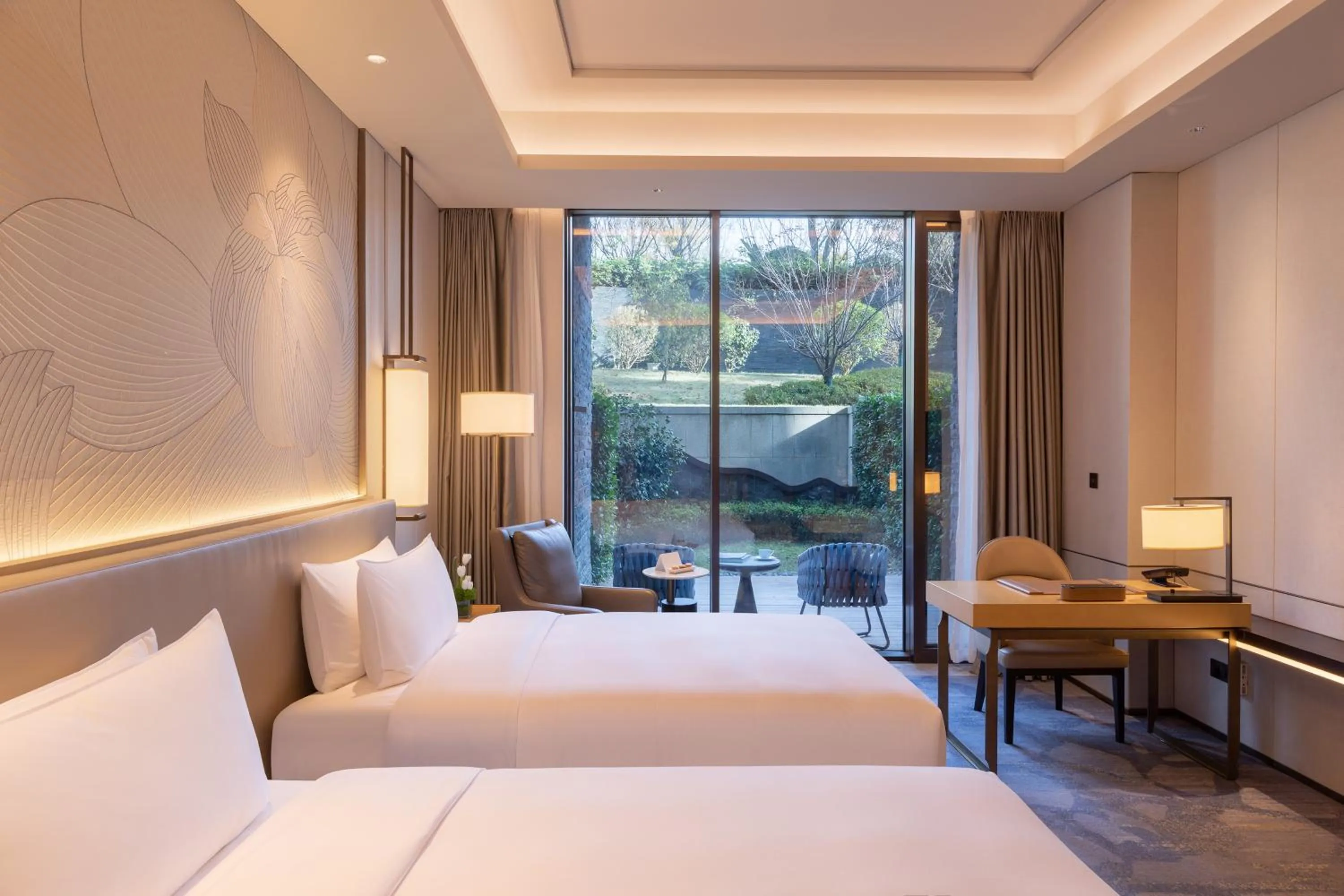 Bed in Gran Melia Chengdu