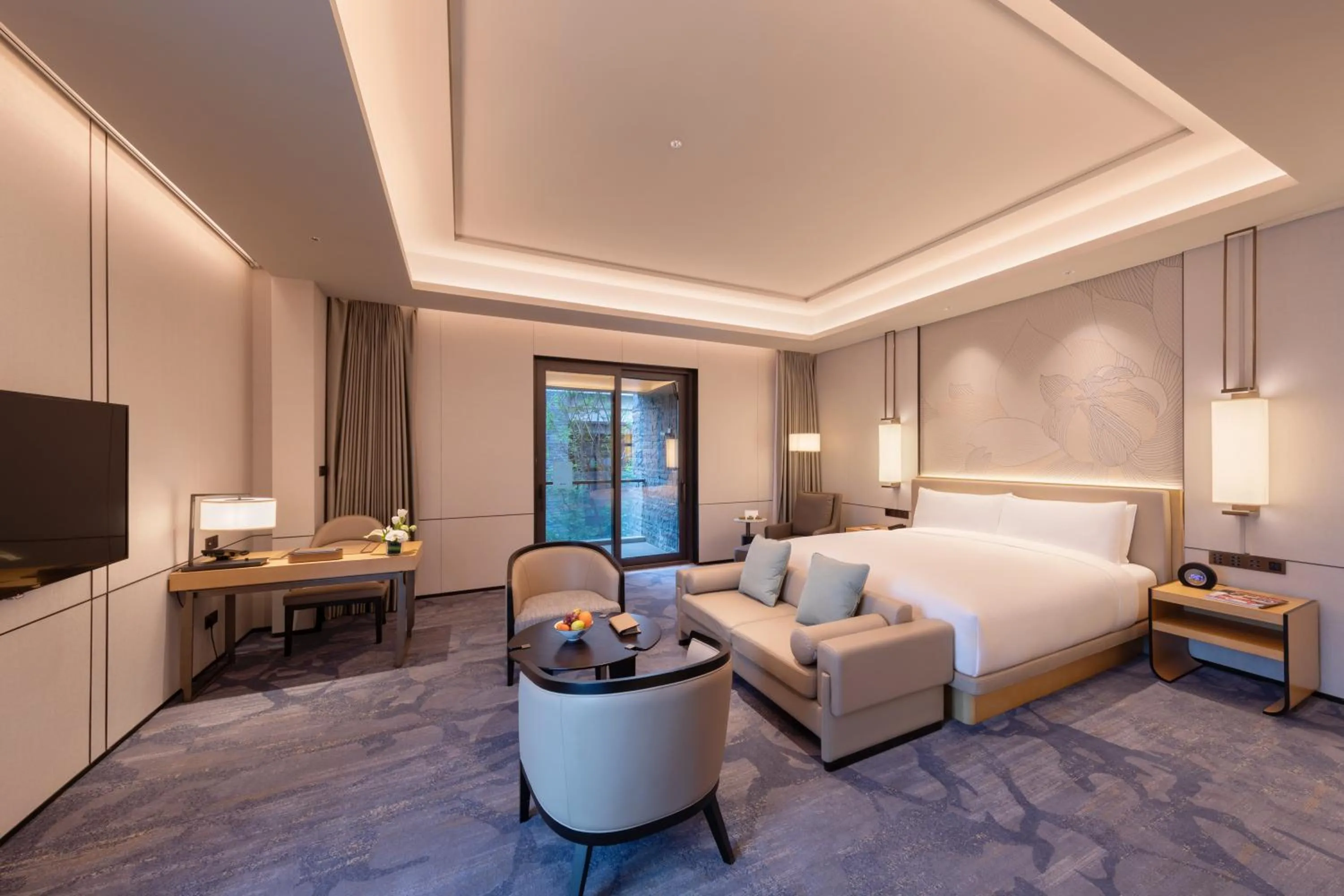 Bedroom in Gran Melia Chengdu