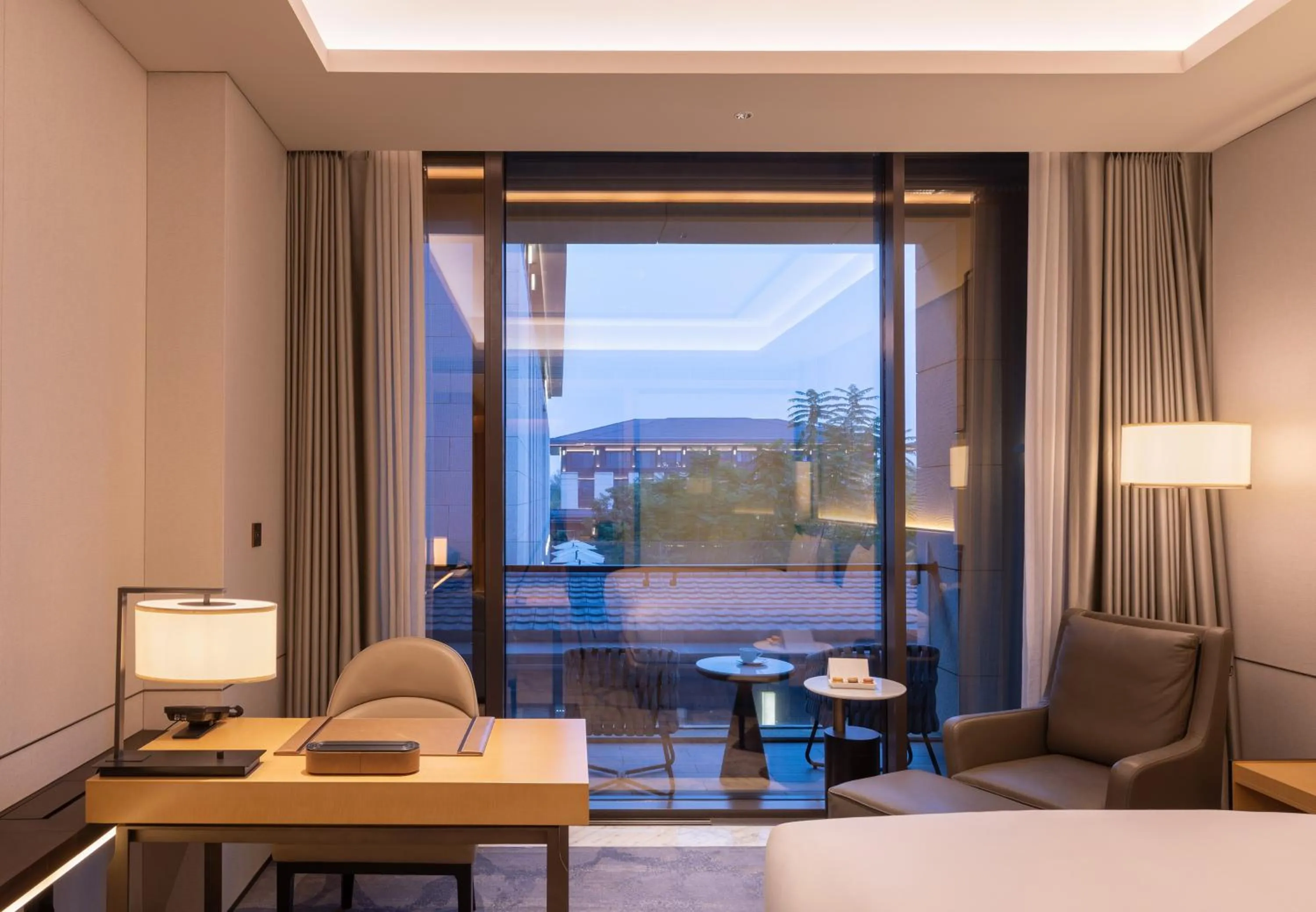 Bed in Gran Melia Chengdu