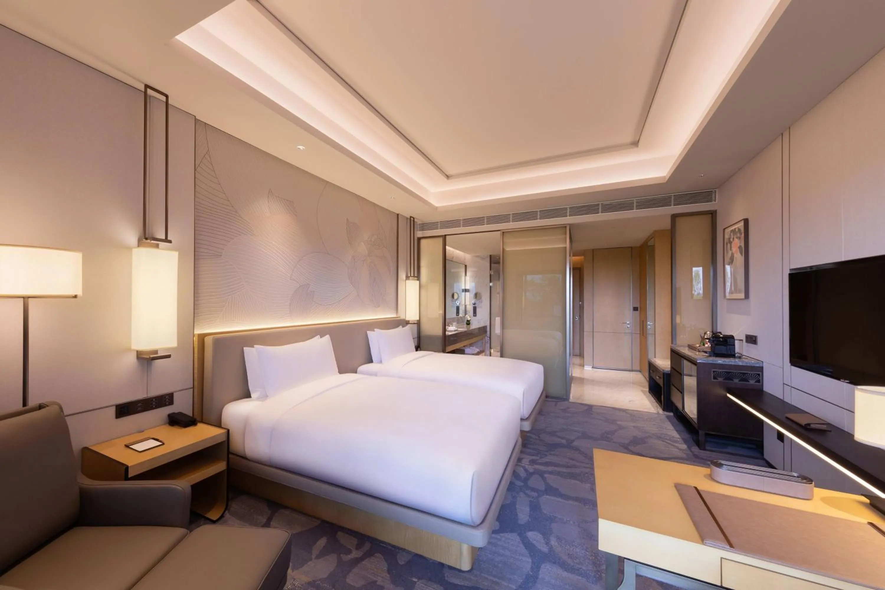 Property building, Bed in Gran Meliá Chengdu