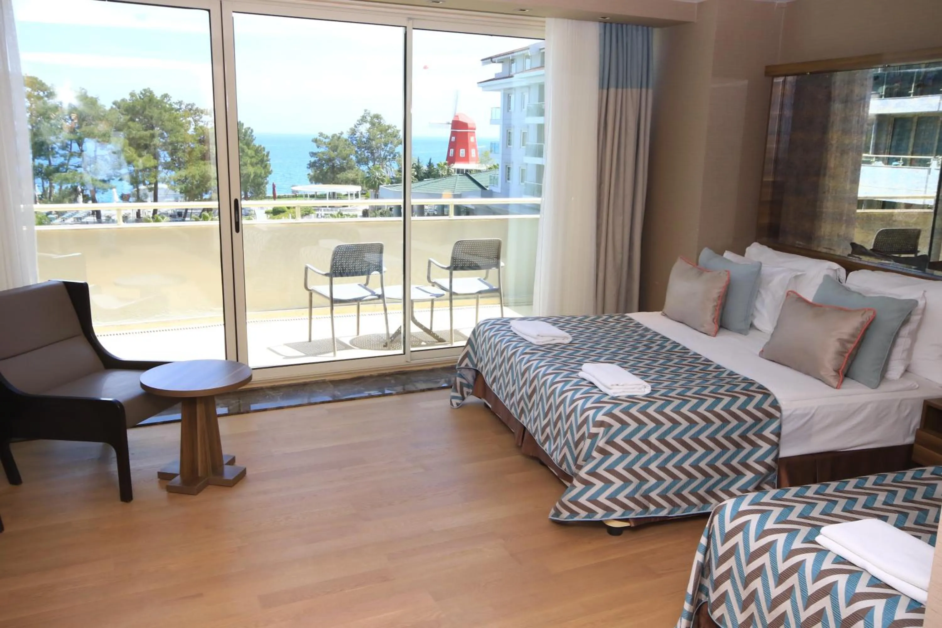 Deluxe Double Room with Sea View in Akra Kemer - Ultra All Inclusive