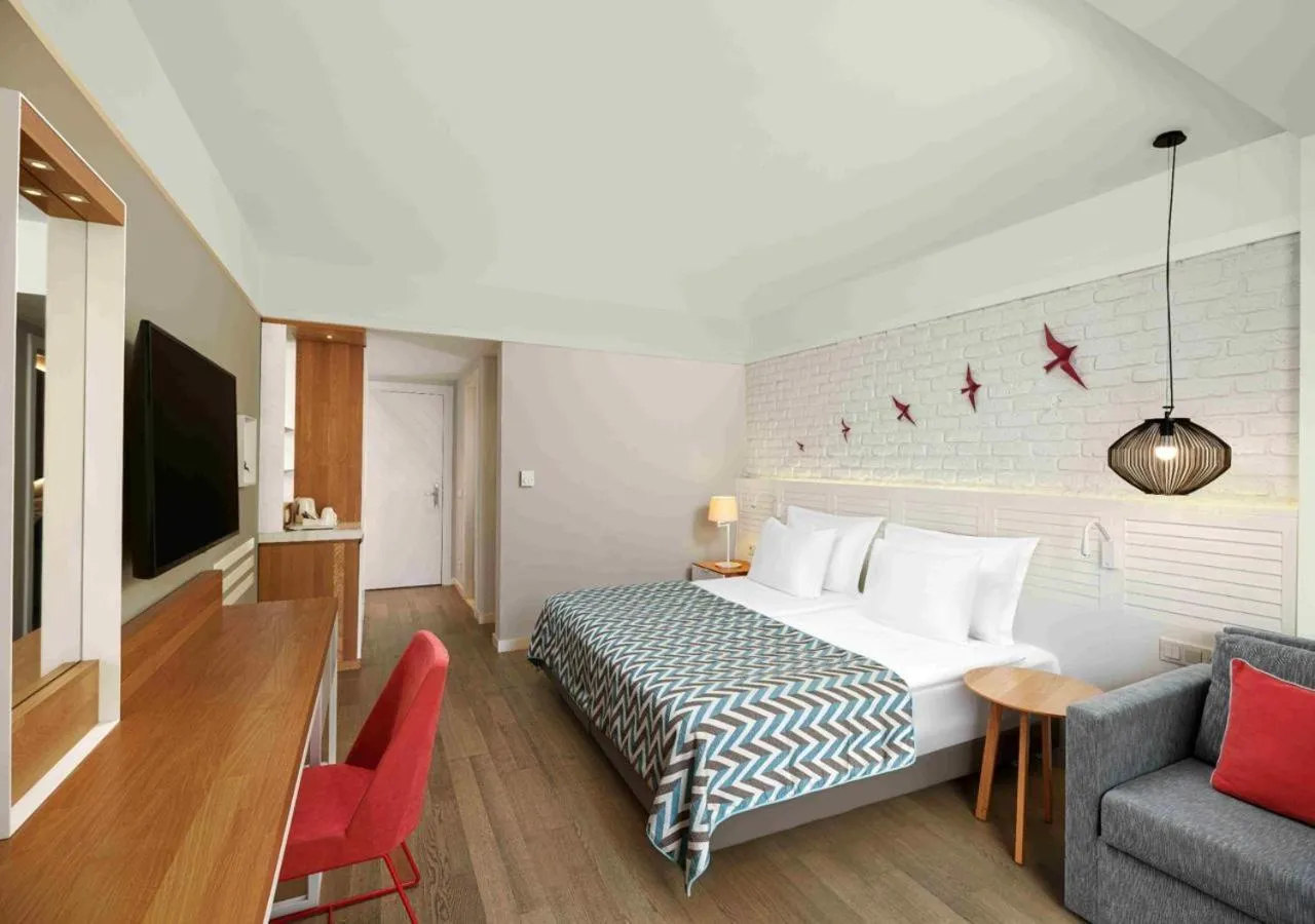 Bedroom, Bed in Akra Kemer - Ultra All Inclusive