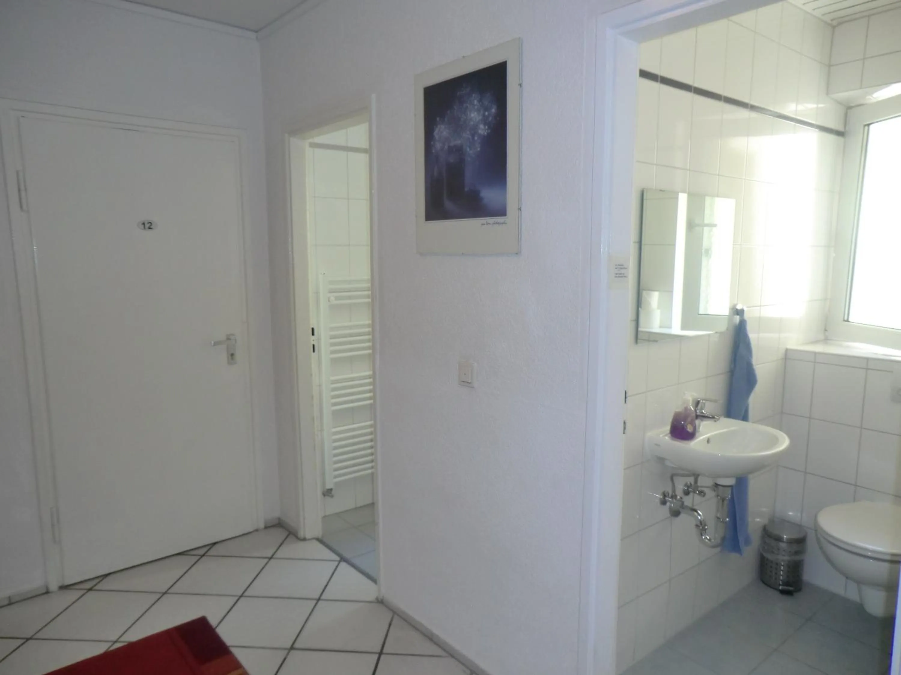 Shower in Hotel Pension Haydn