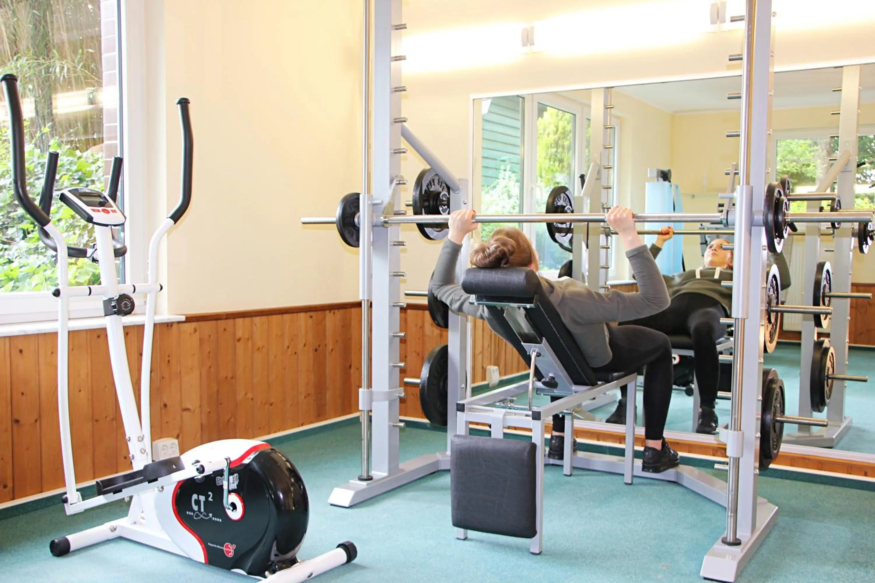 Fitness centre/facilities in Christinenhof & Spa - Wellnesshotel am Rande des Spreewalds