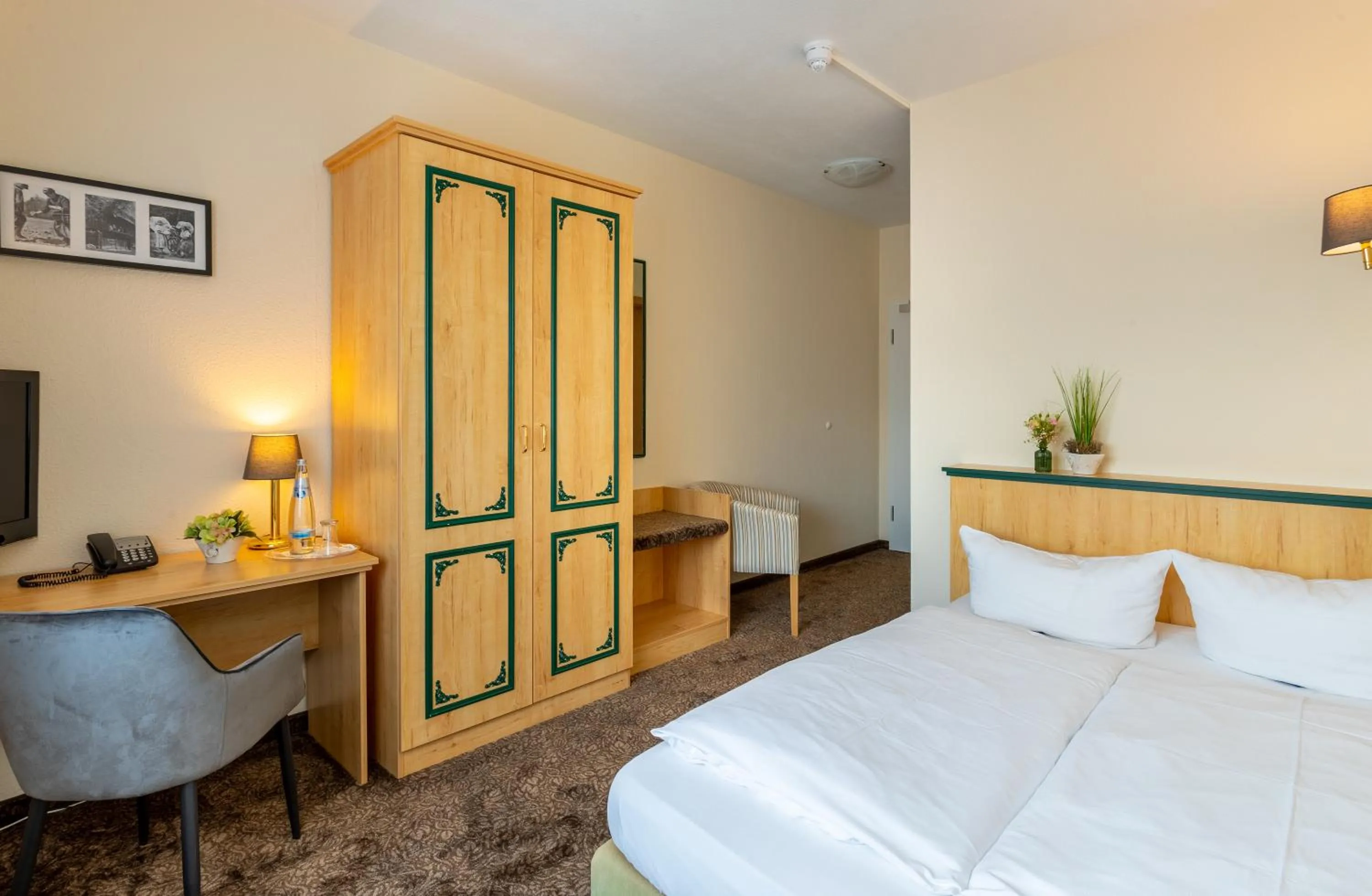 Photo of the whole room, Bed in Christinenhof & Spa - Wellnesshotel am Rande des Spreewalds