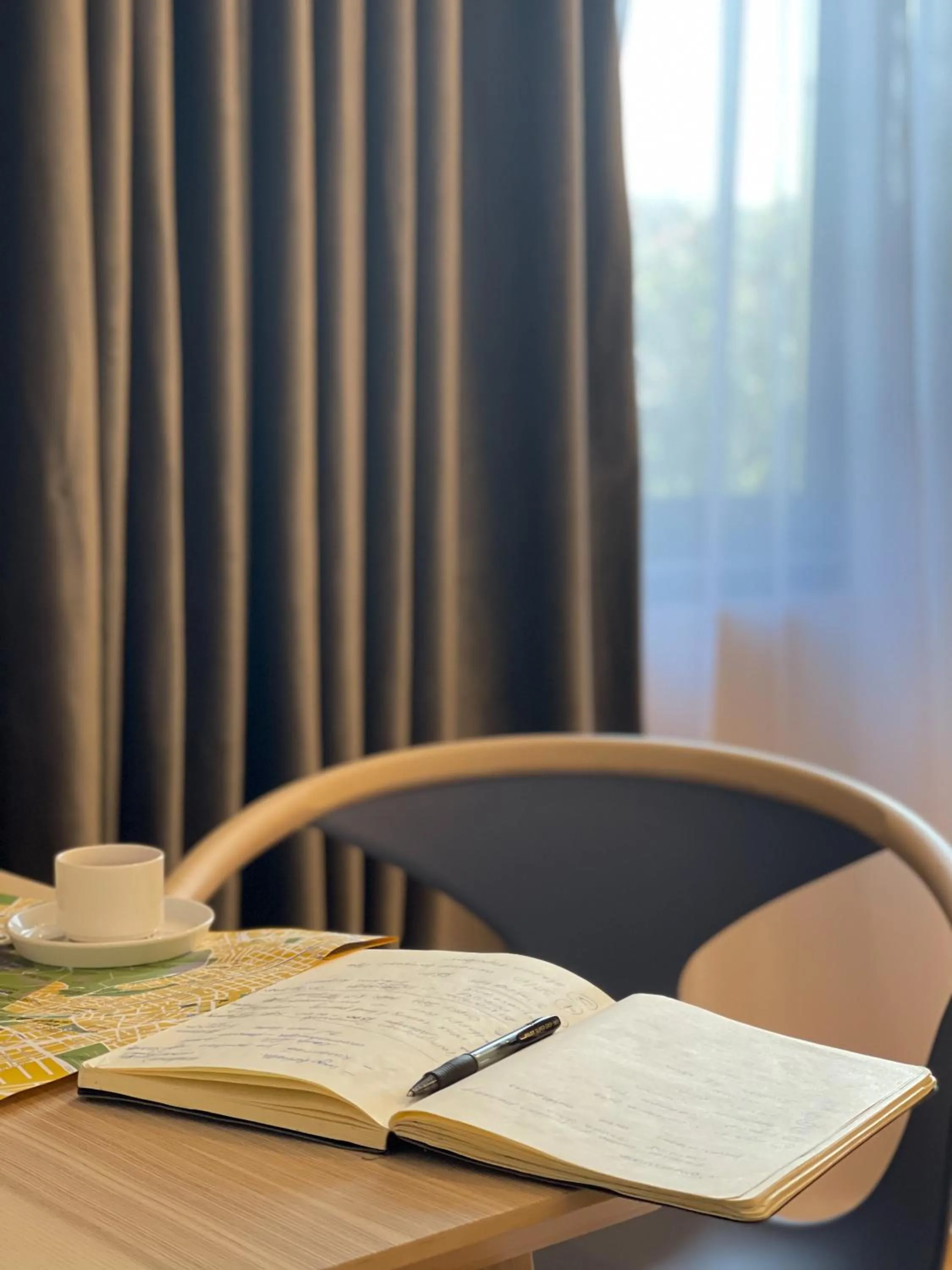 Seating area in L'Avventura Athens