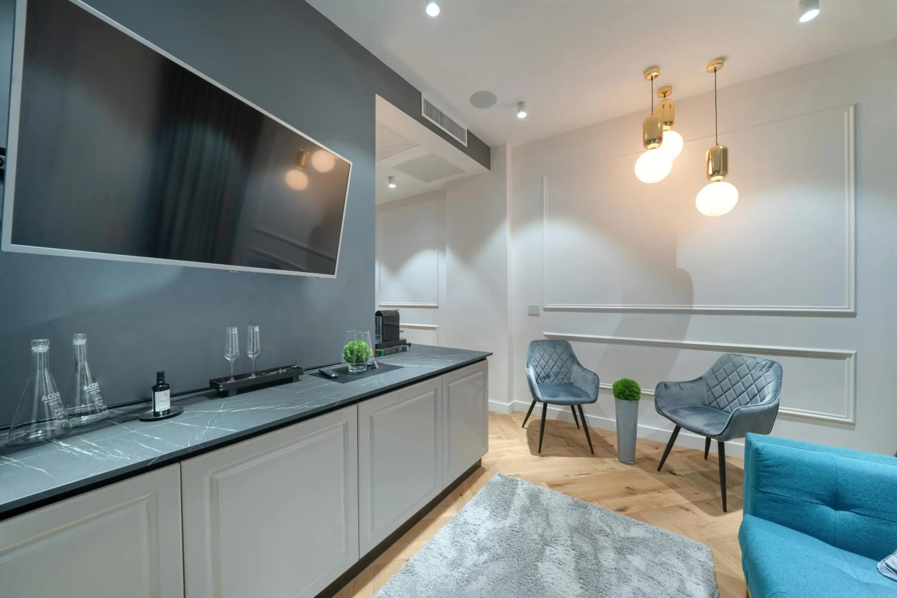 Living room in Elysium Residence