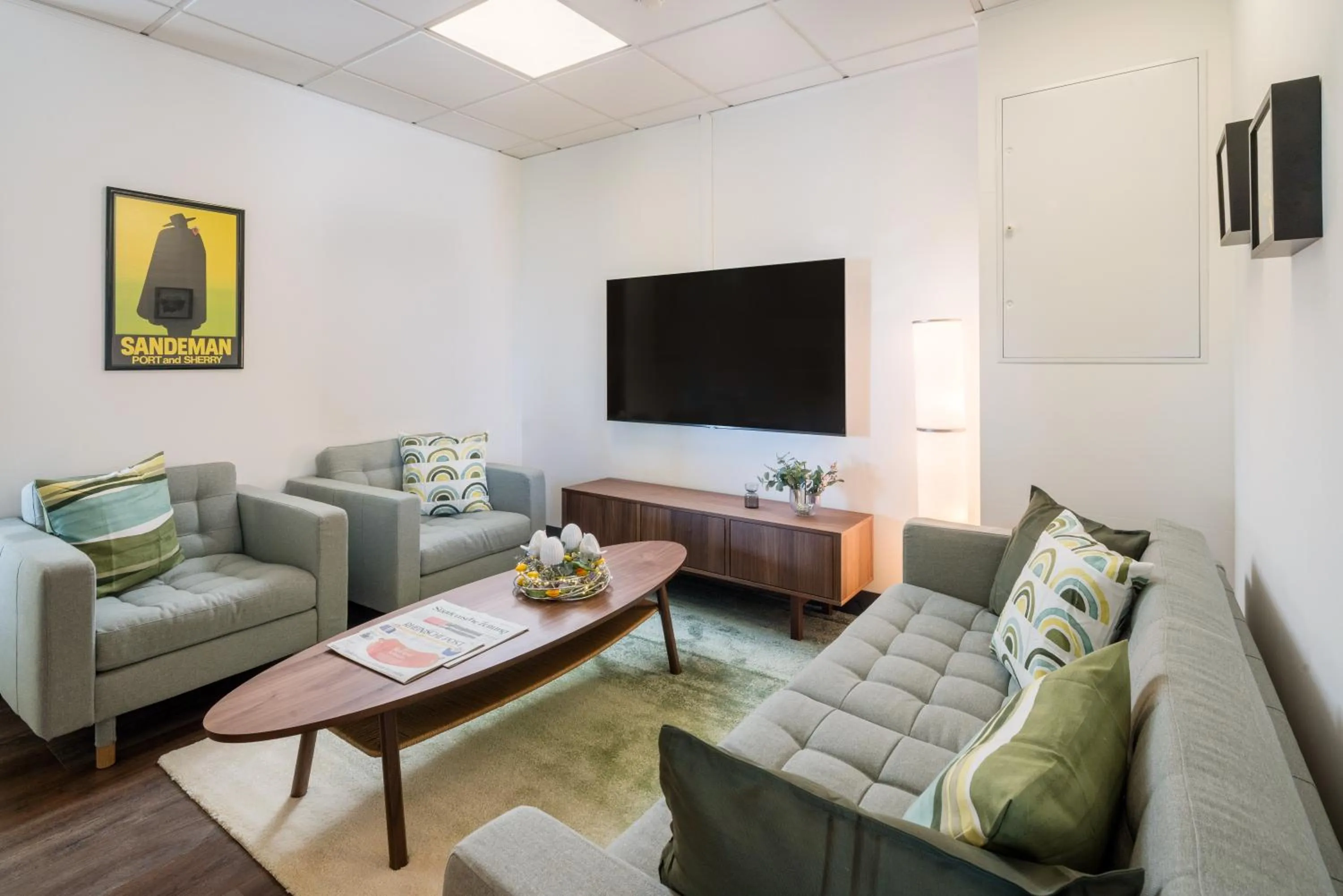 Seating area in Garden Hotel Krefeld